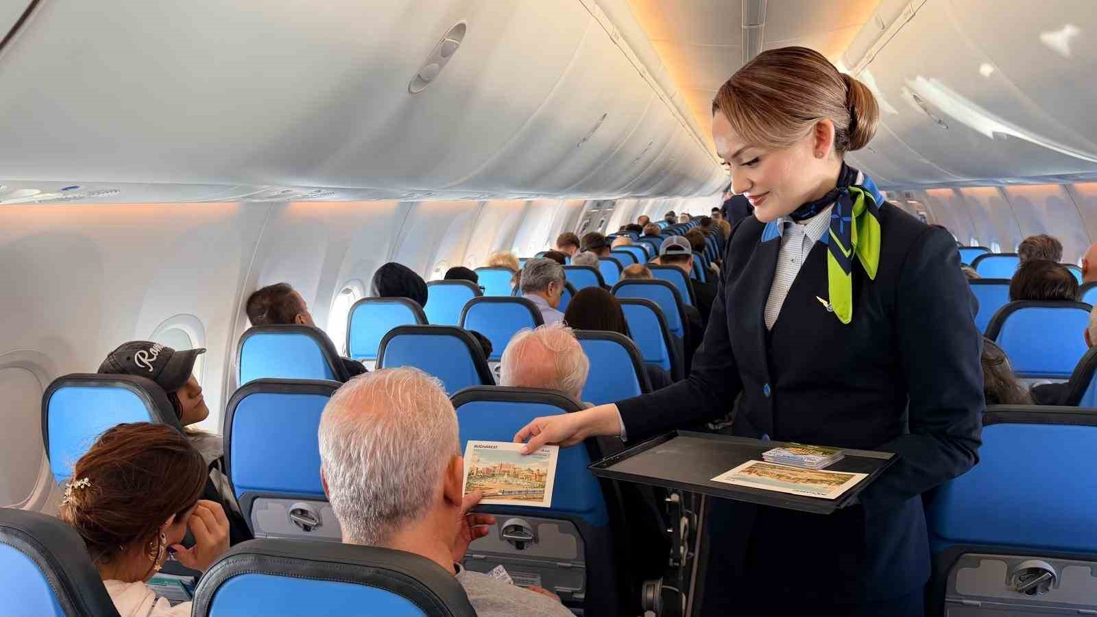 AJet, ilk Ankara-Bükreş seferini gerçekleştirdi
