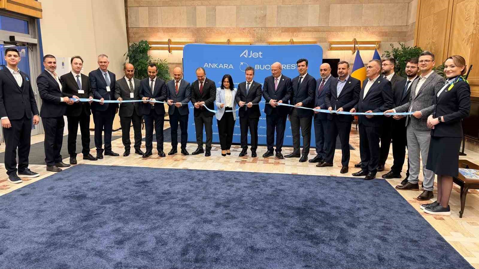 AJet, ilk Ankara-Bükreş seferini gerçekleştirdi
