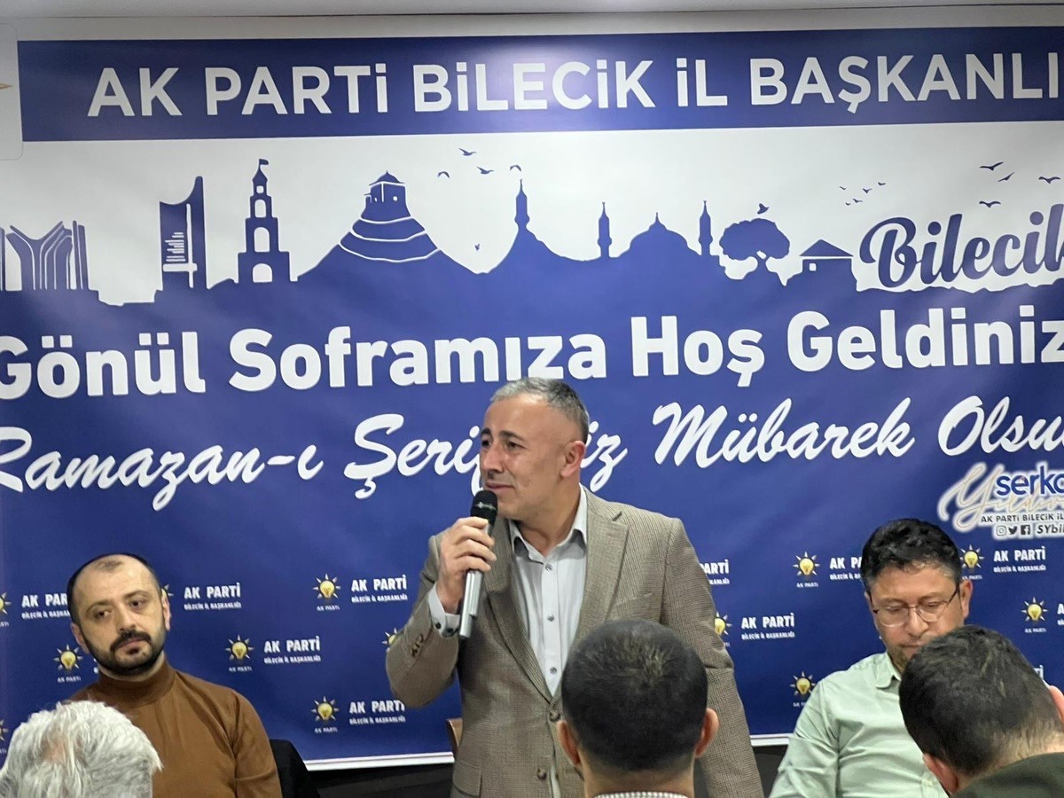 AK Parti Bilecik İl Başkanlığı’nda iftar programı düzenlendi
