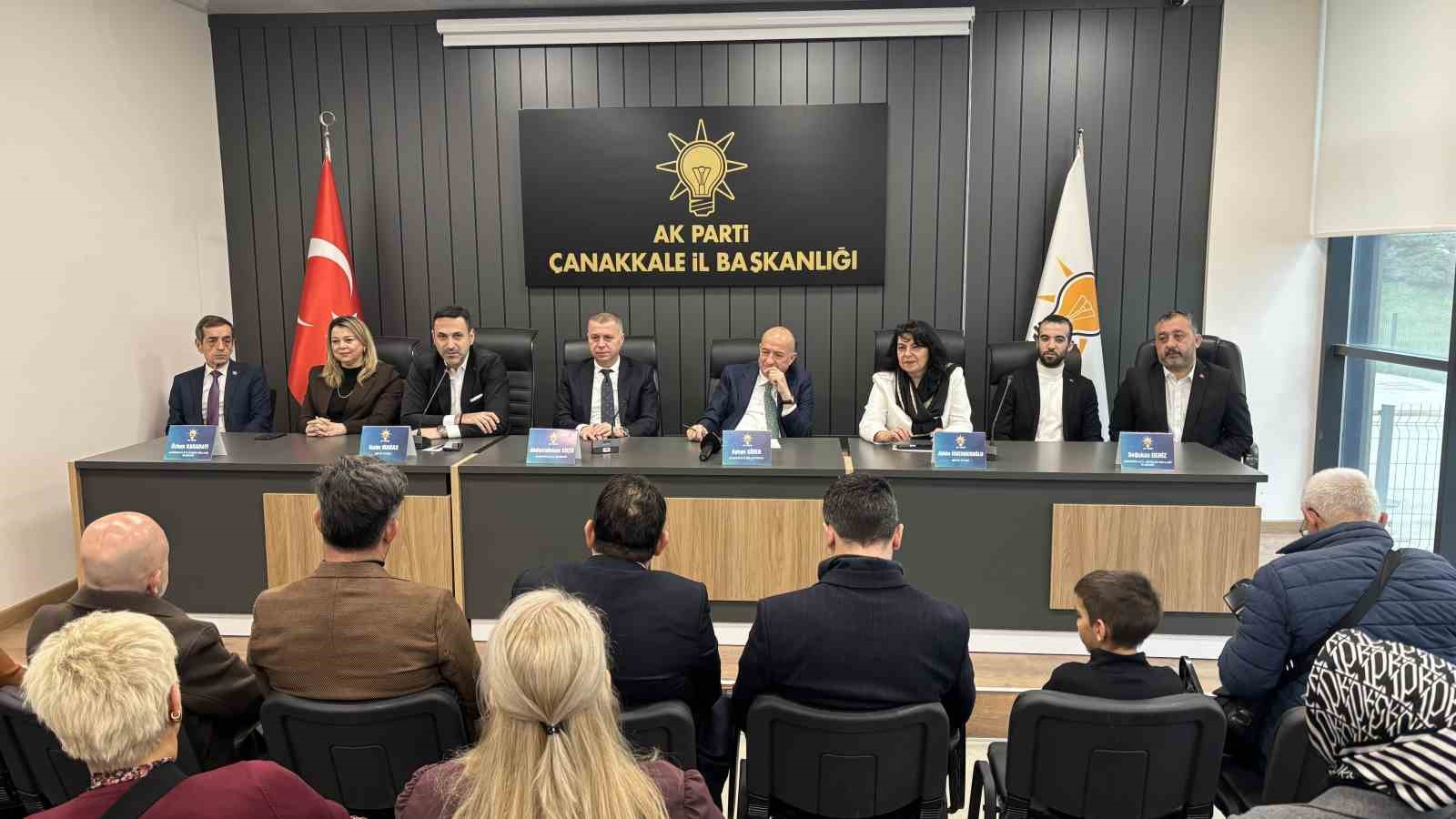 AK Parti Çanakkale Milletvekili Gider: "İran’ın toprak bütünlüğüne saygılıyız"
