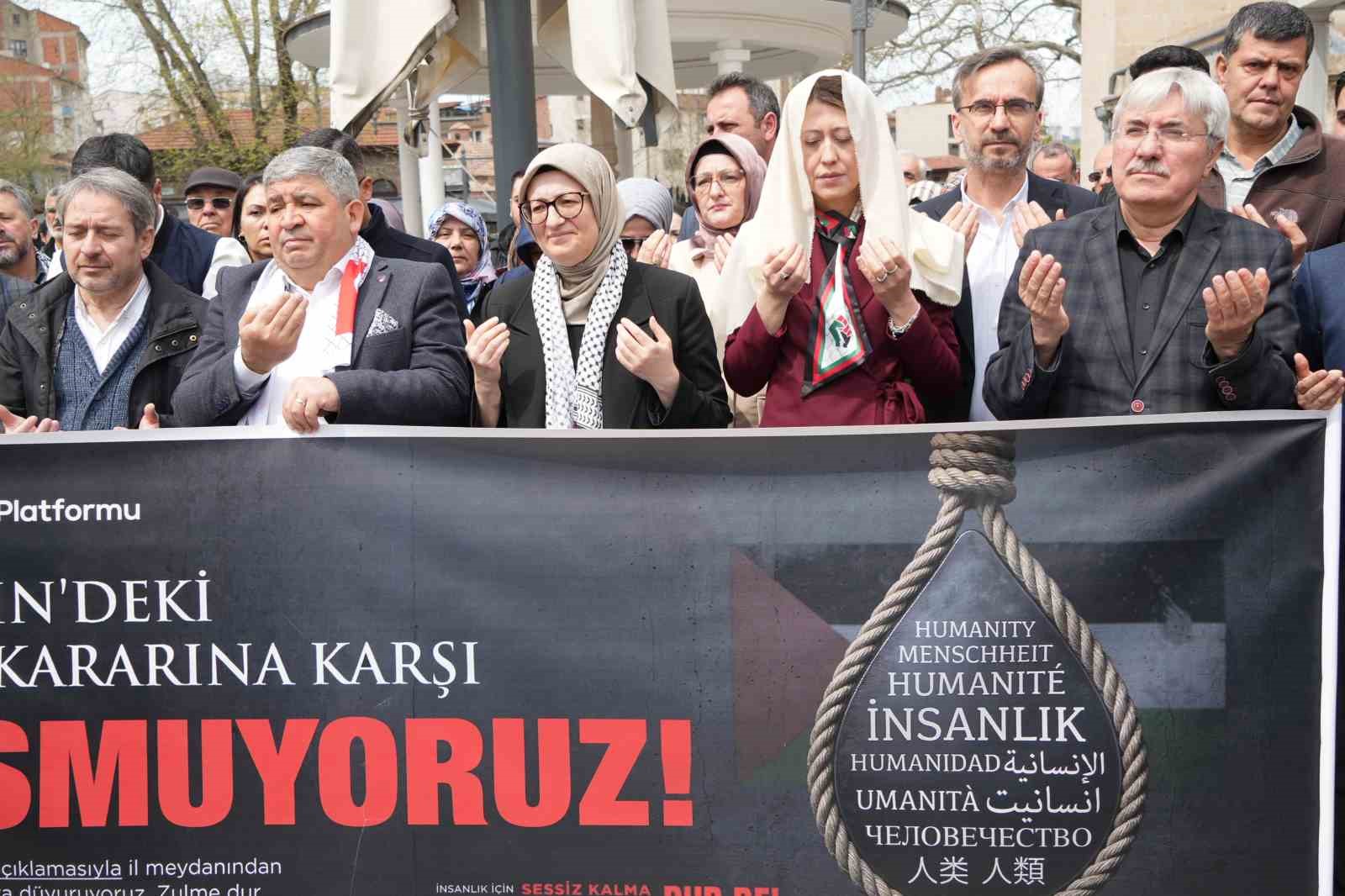 AK Parti Genel Başkan Yardımcısı Uygur: "Tüm dünya İsrail’i bir katil devlet olarak nitelendiriyor"
