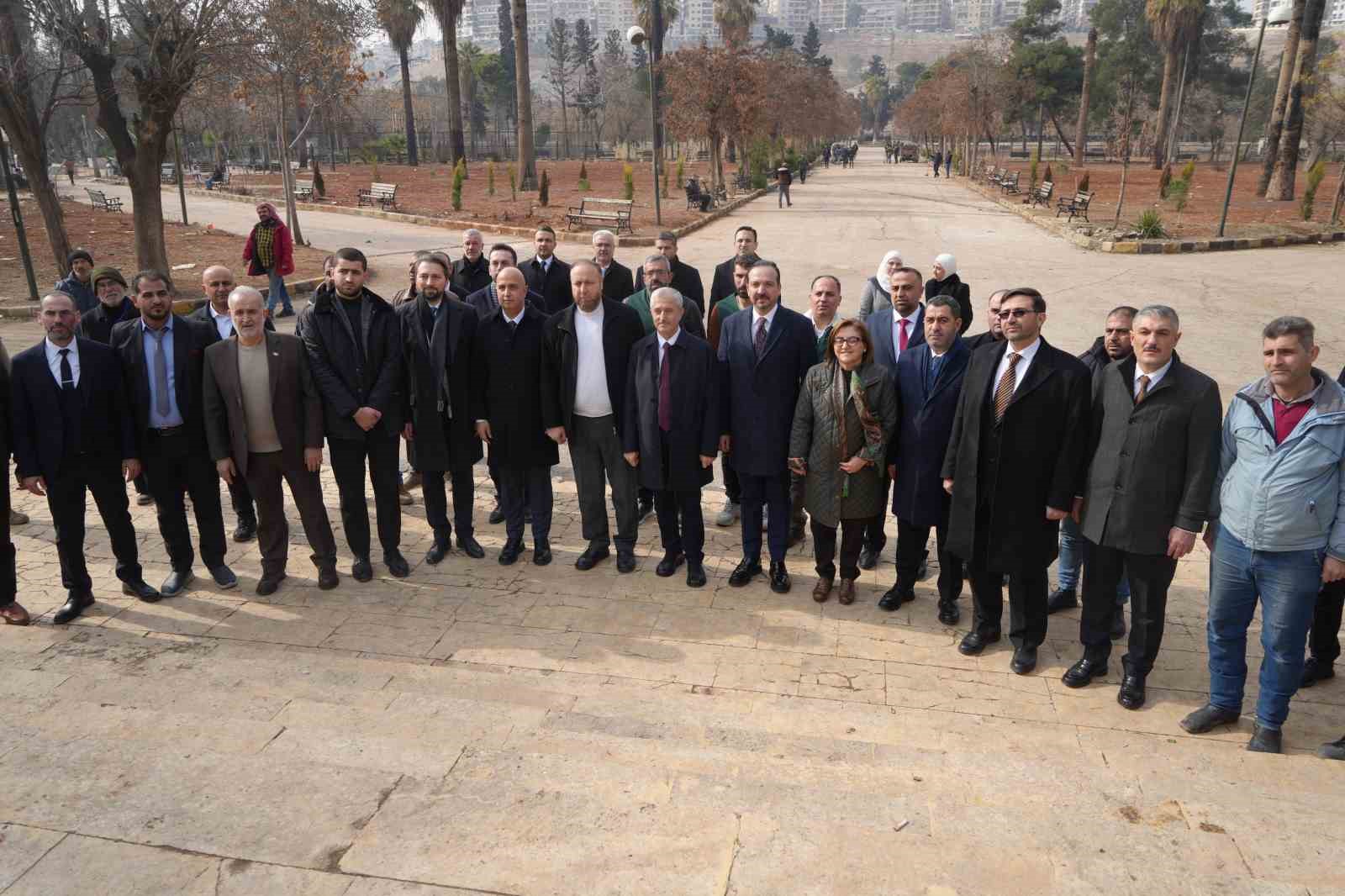 AK Parti Genel Başkan Yardımcısı Zorlu’dan Halep Valiliğine ziyaret
