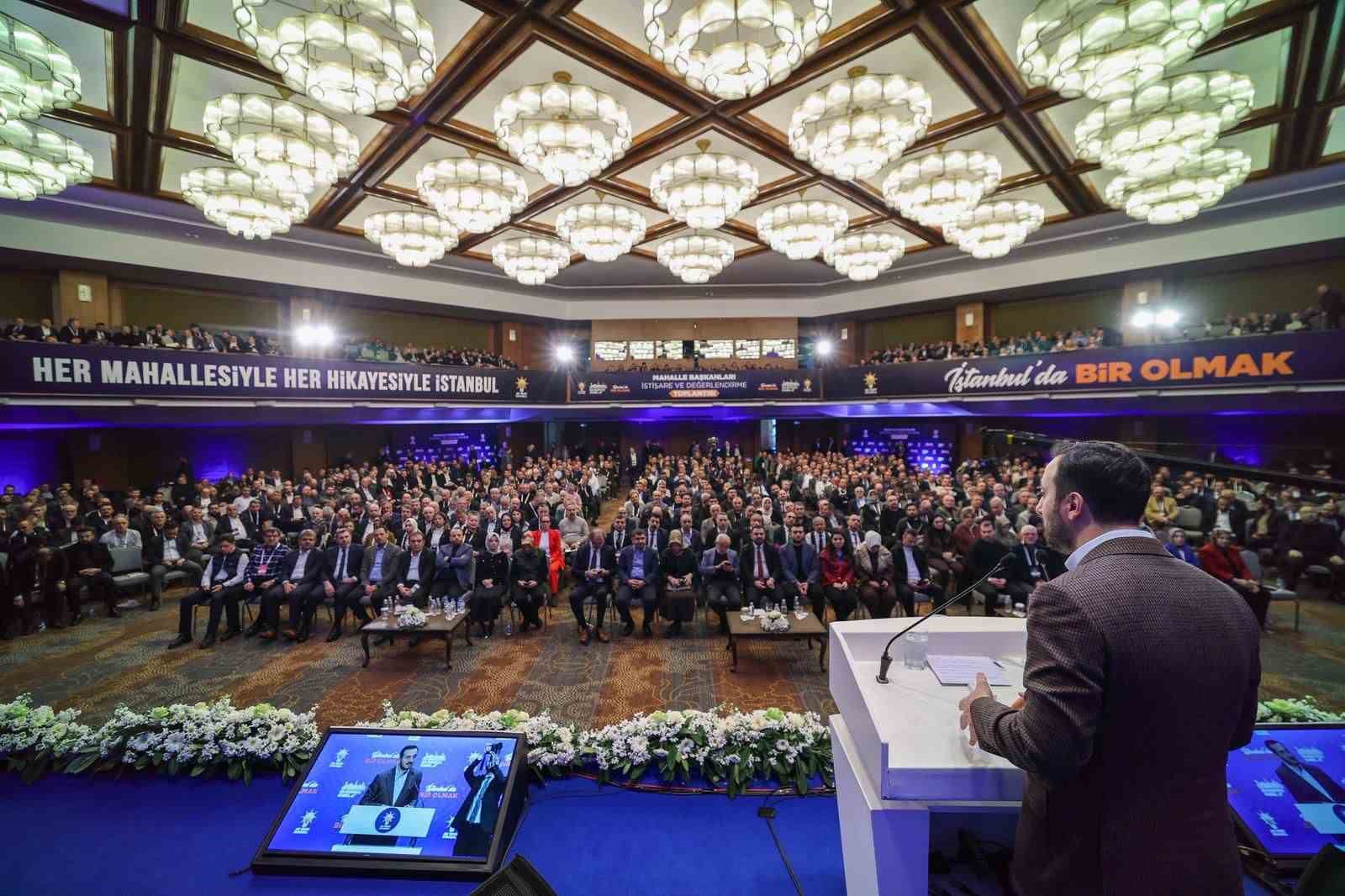 AK Parti İstanbul İl Başkanı Özdemir: "İstanbul tüm Türkiye’yi şahlandıracak bir sorumluluğa sahip"
AK Parti İstanbul İl Başkanı Özdemir: "İstanbul tüm Türkiye’yi şahlandıracak bir sorumluluğa sahip"