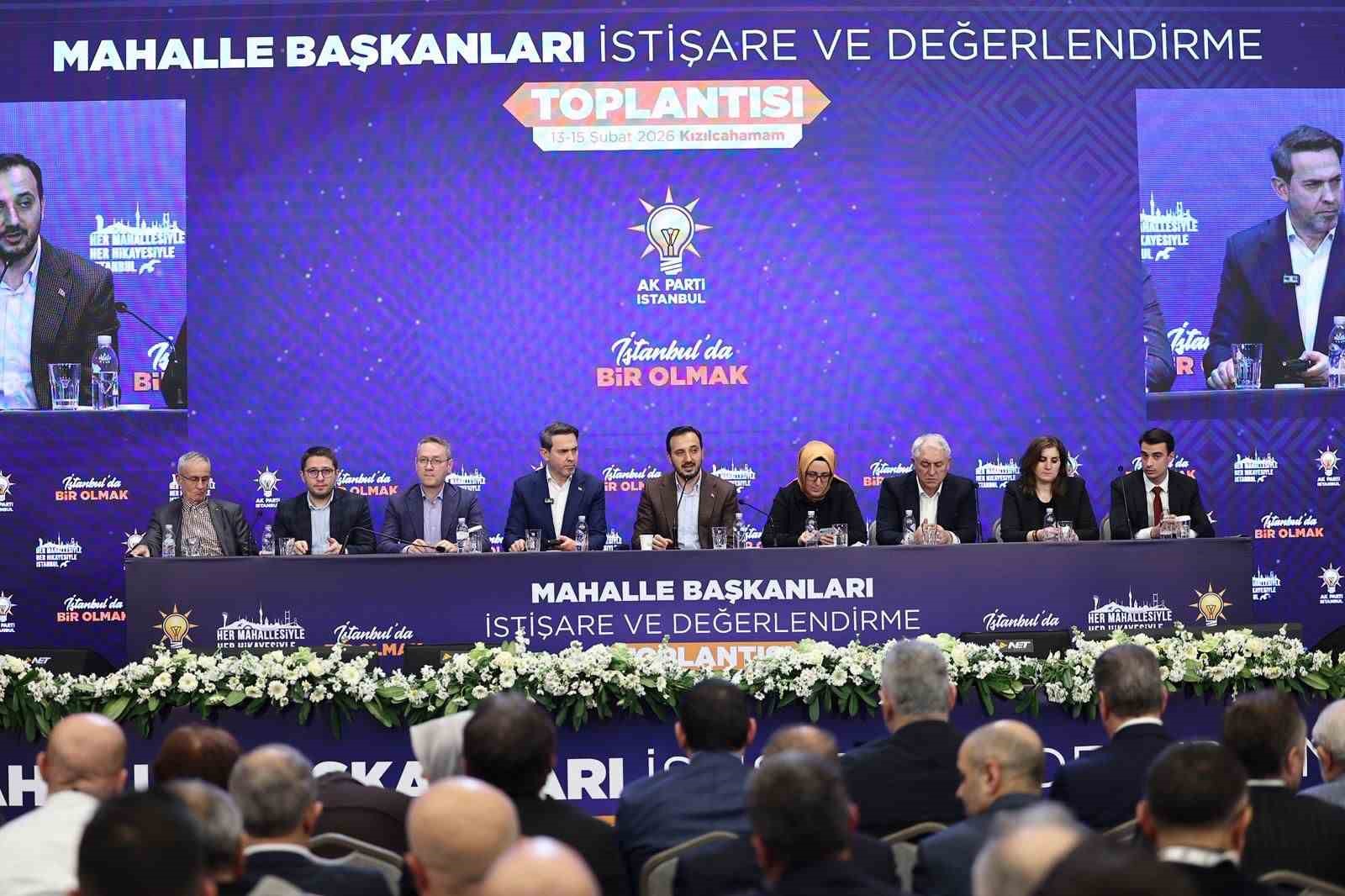 AK Parti İstanbul İl Başkanı Özdemir: "İstanbul tüm Türkiye’yi şahlandıracak bir sorumluluğa sahip"
AK Parti İstanbul İl Başkanı Özdemir: "İstanbul tüm Türkiye’yi şahlandıracak bir sorumluluğa sahip"