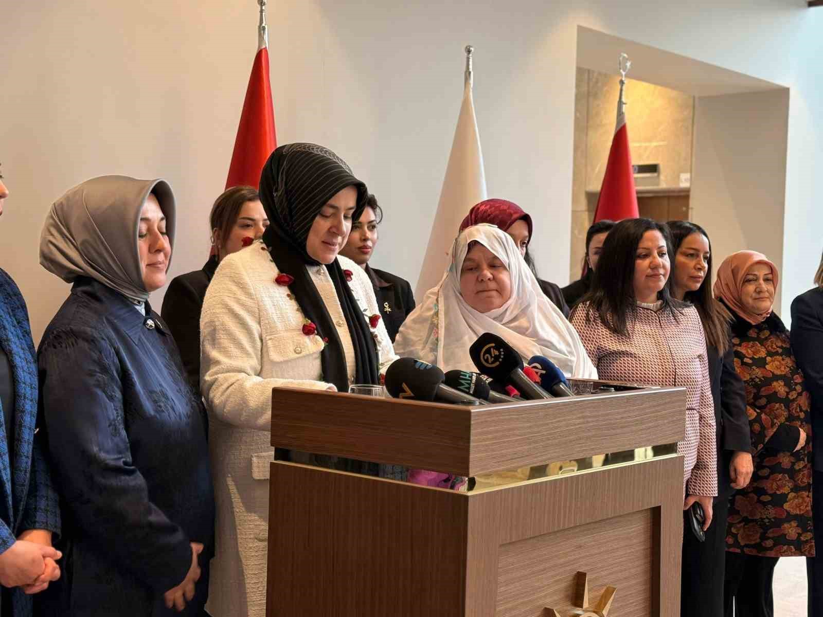 AK Parti Kadın Kolları Başkanı Ercan: "Zeynep Güneş’e yapılan düpedüz kadına yönelik zihinsel şiddettir"
