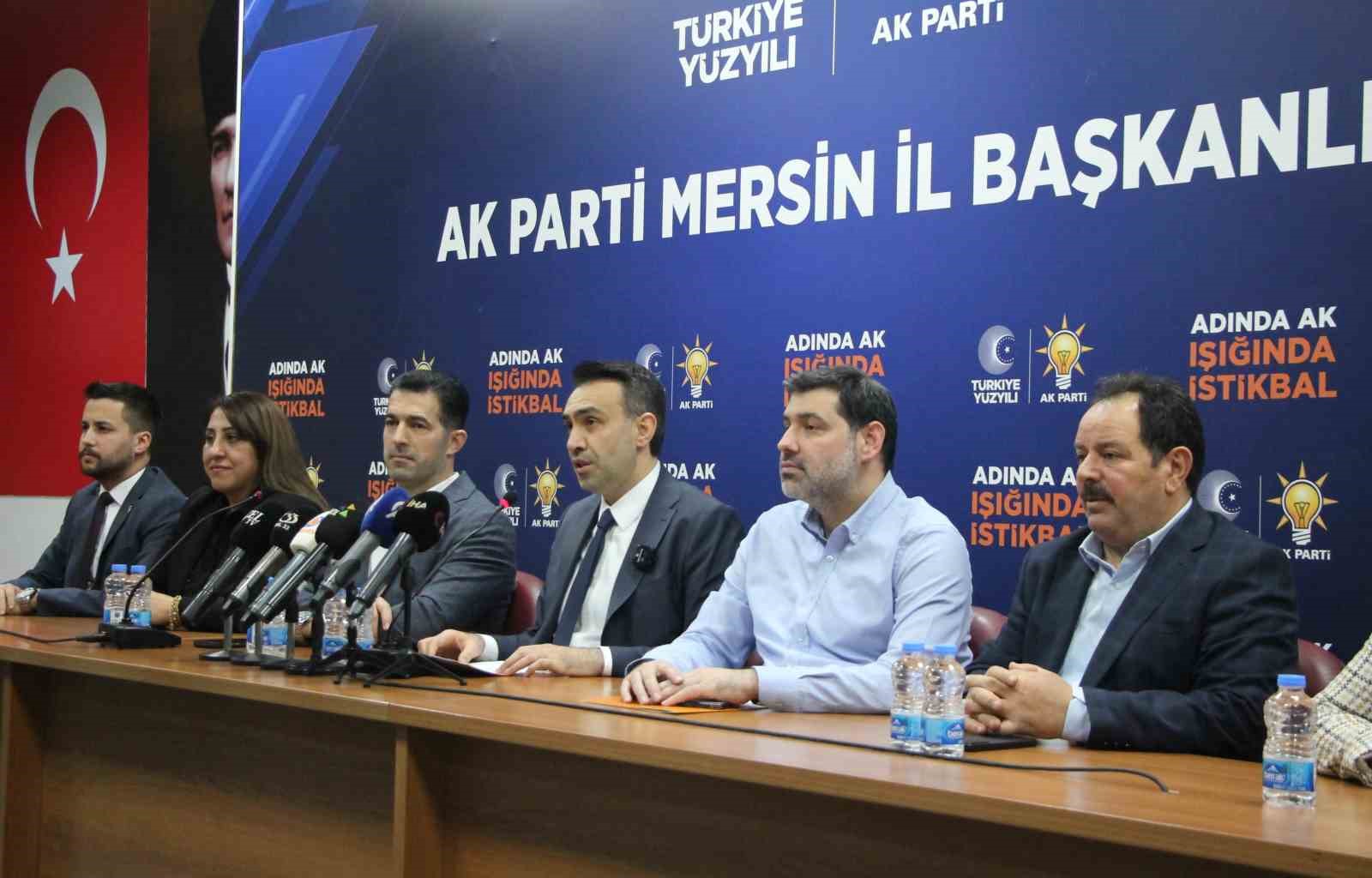 AK Parti Mersin’de üye sayısını 209 binin üzerine çıkardı
AK Parti Mersin’de üye sayısını 209 binin üzerine çıkardı