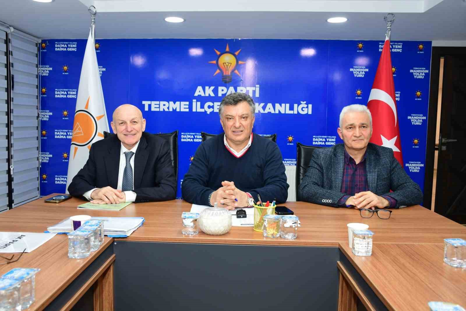 AK Parti Terme İl Başkanı Baş: "Hizmetin şahidiyiz, başkanımızın yanındayız"
AK Parti Terme İl Başkanı Baş: "Hizmetin şahidiyiz, başkanımızın yanındayız"