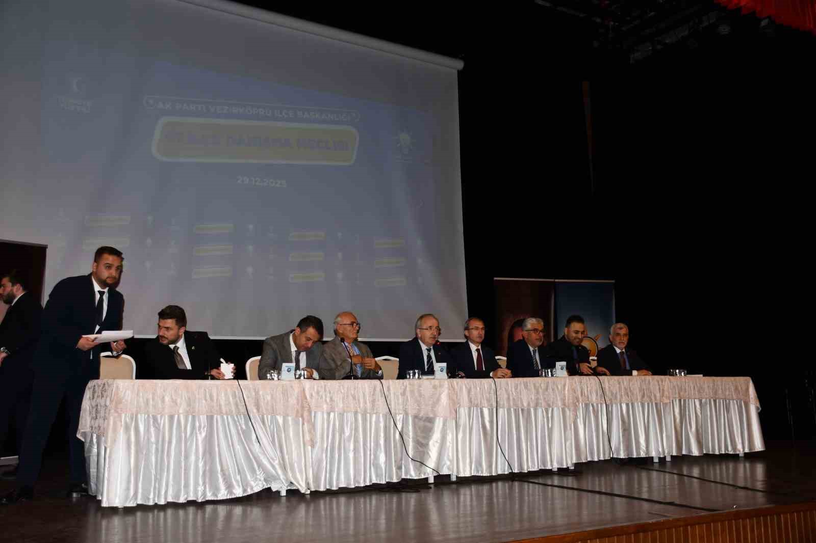 AK Parti Vezirköprü’de teşkilat buluşması
