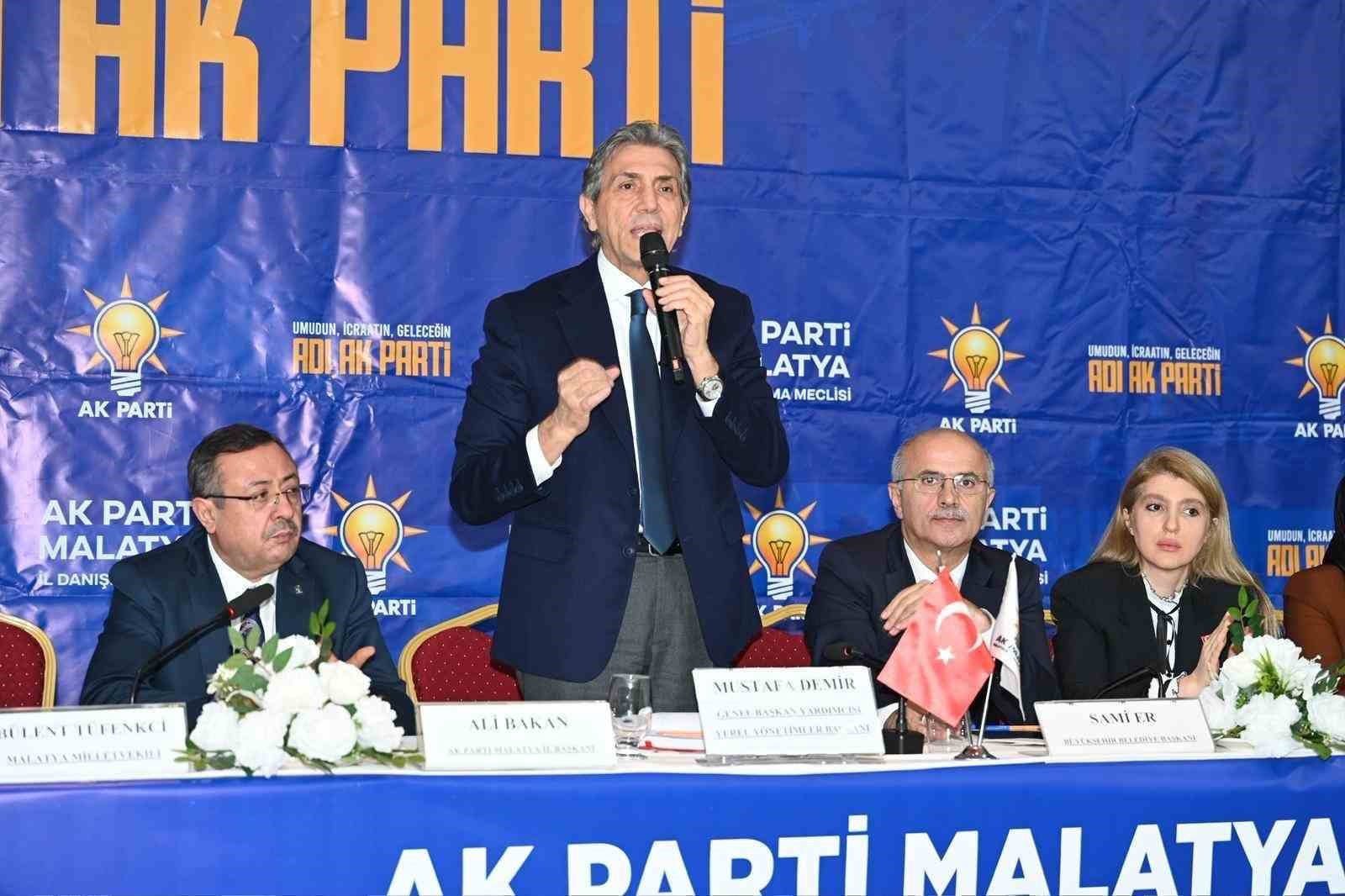 AK Parti’de Malatya mesaisi
