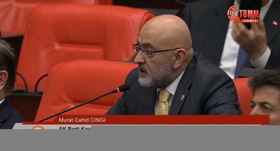 AK Partili Cıngı’dan TBMM’de tescilli pastırma açıklaması: "Hayırlı olsun"
