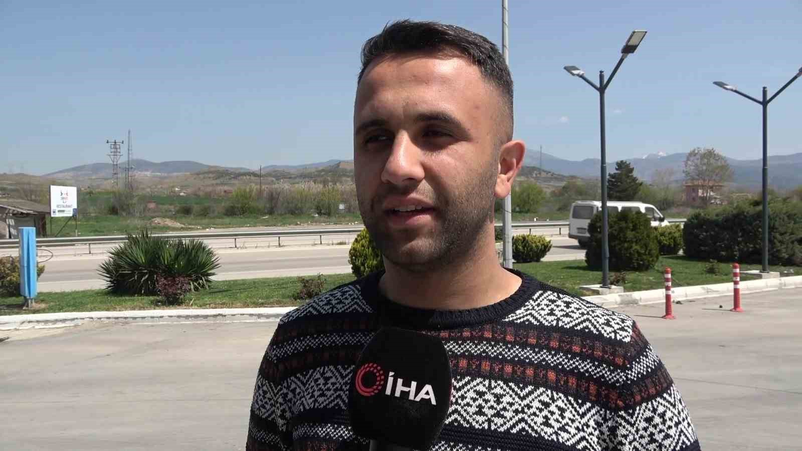 Akaryakıt istasyonundan ücretsiz sıcak duş
