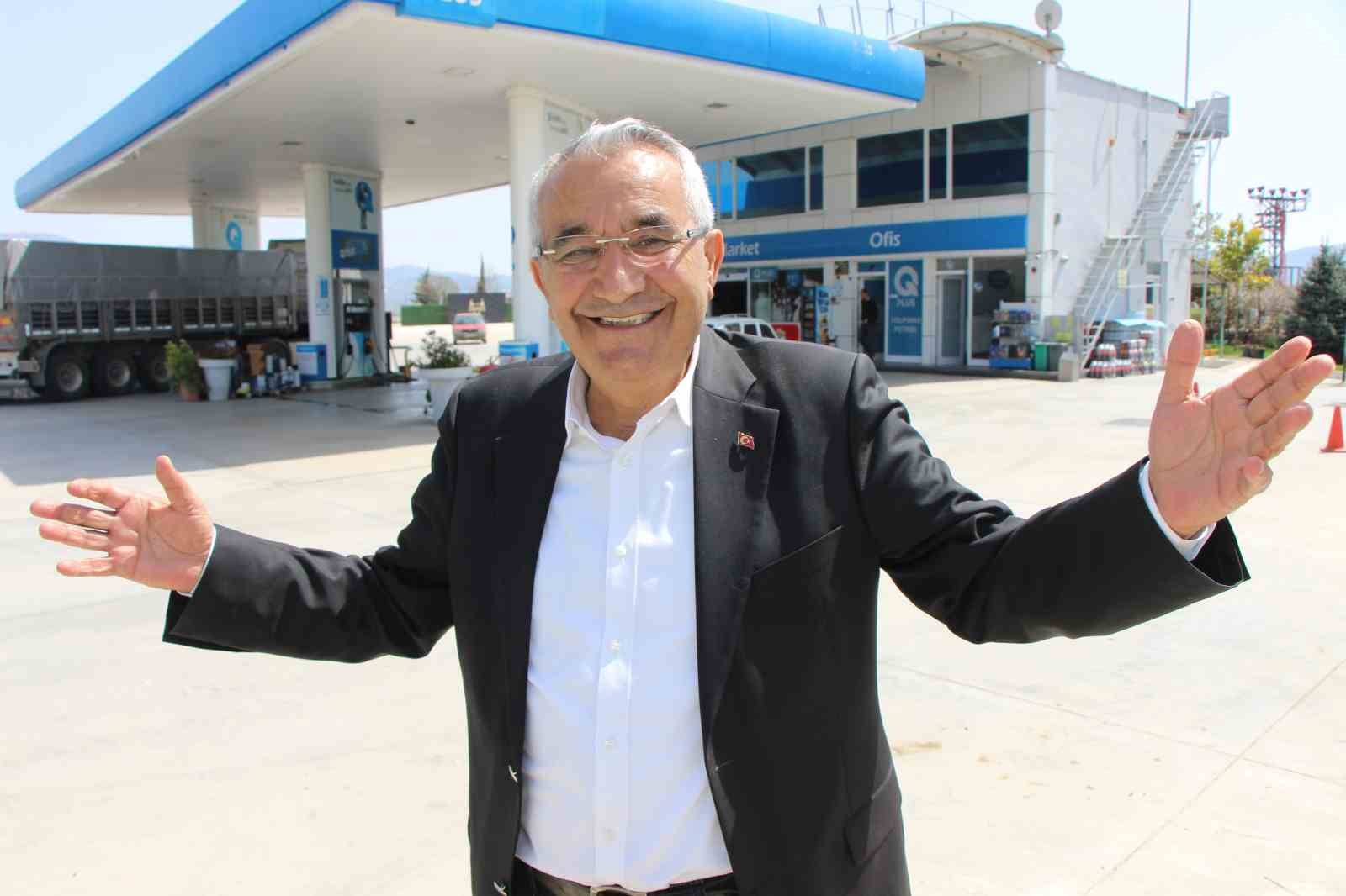 Akaryakıt istasyonundan ücretsiz sıcak duş
