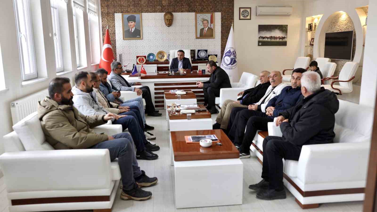 Akçadağ Belediyesi’nde bayramlaşma töreni
