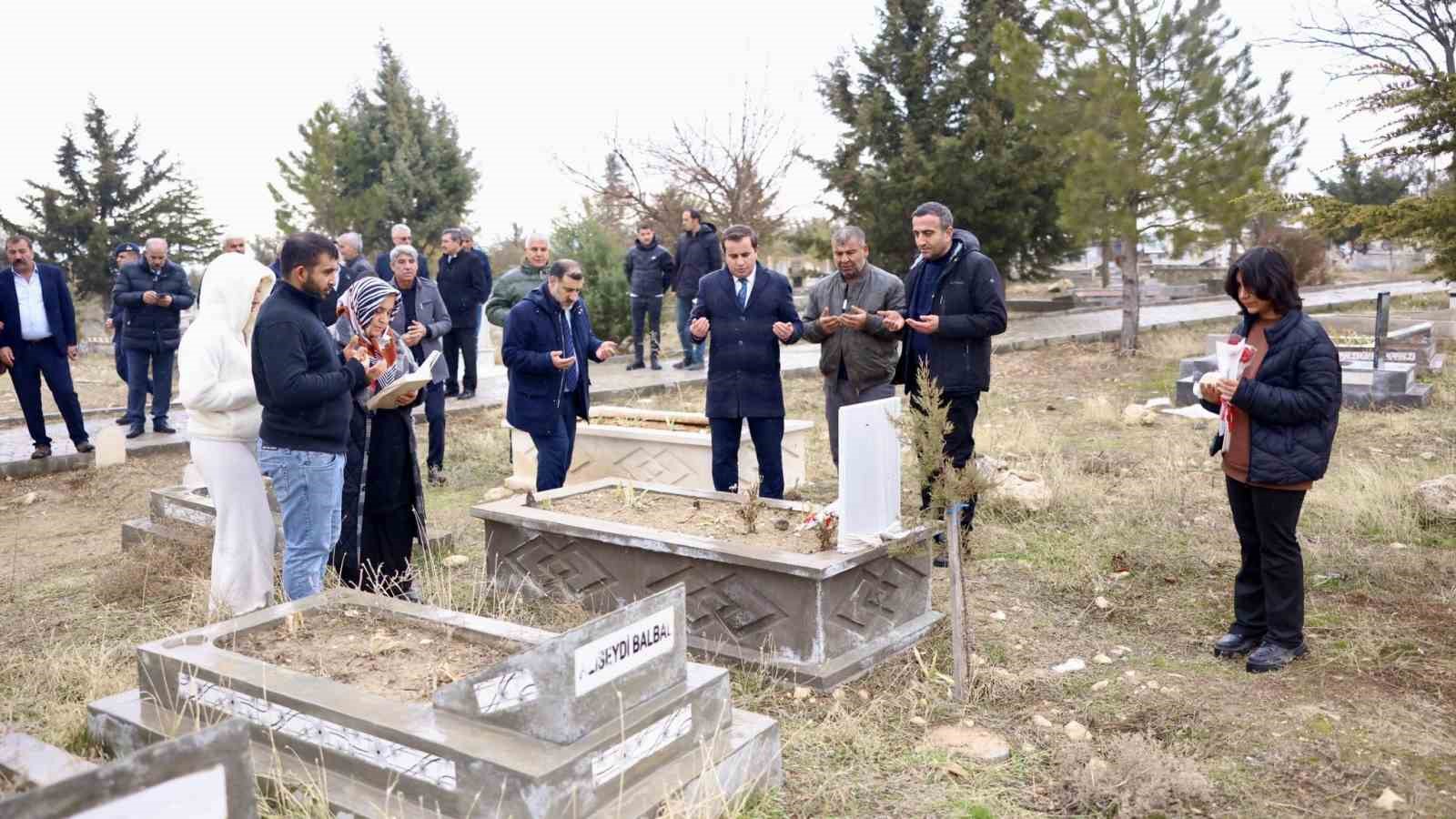 Akçadağ’da 6 Şubat deprem şehitleri dualarla anıldı
