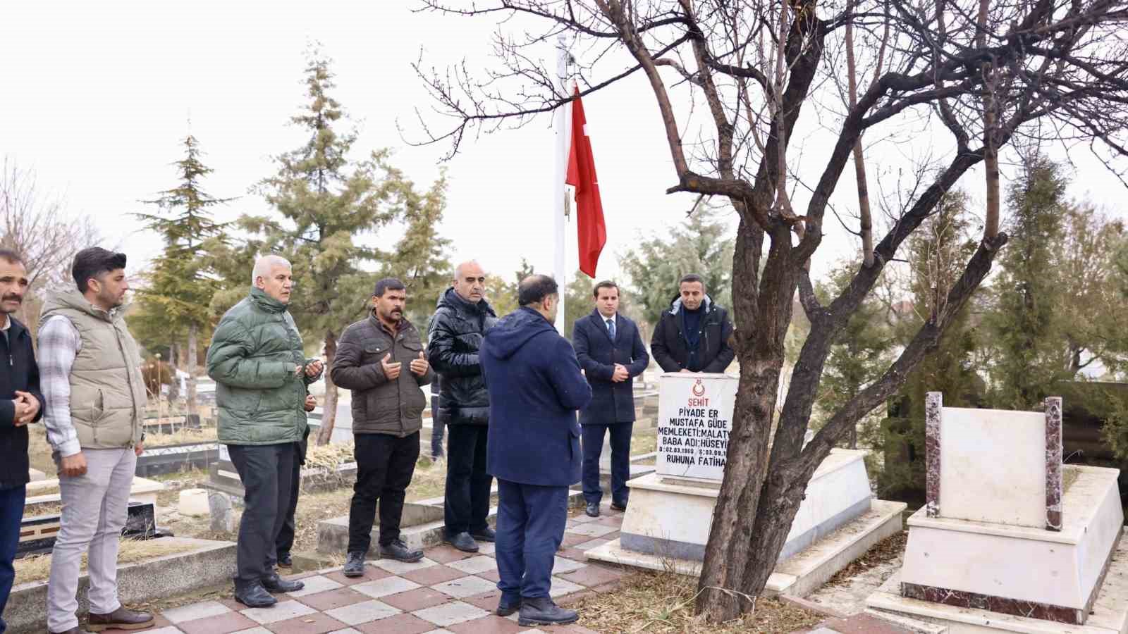 Akçadağ’da 6 Şubat deprem şehitleri dualarla anıldı
