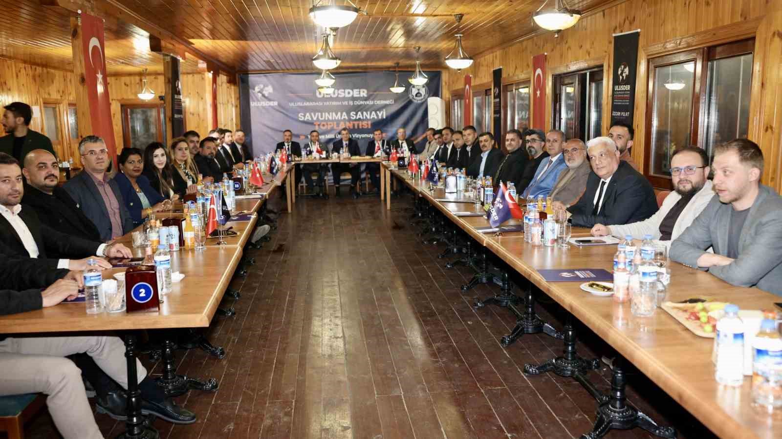 Akçadağ’da savunma sanayi toplantısı
