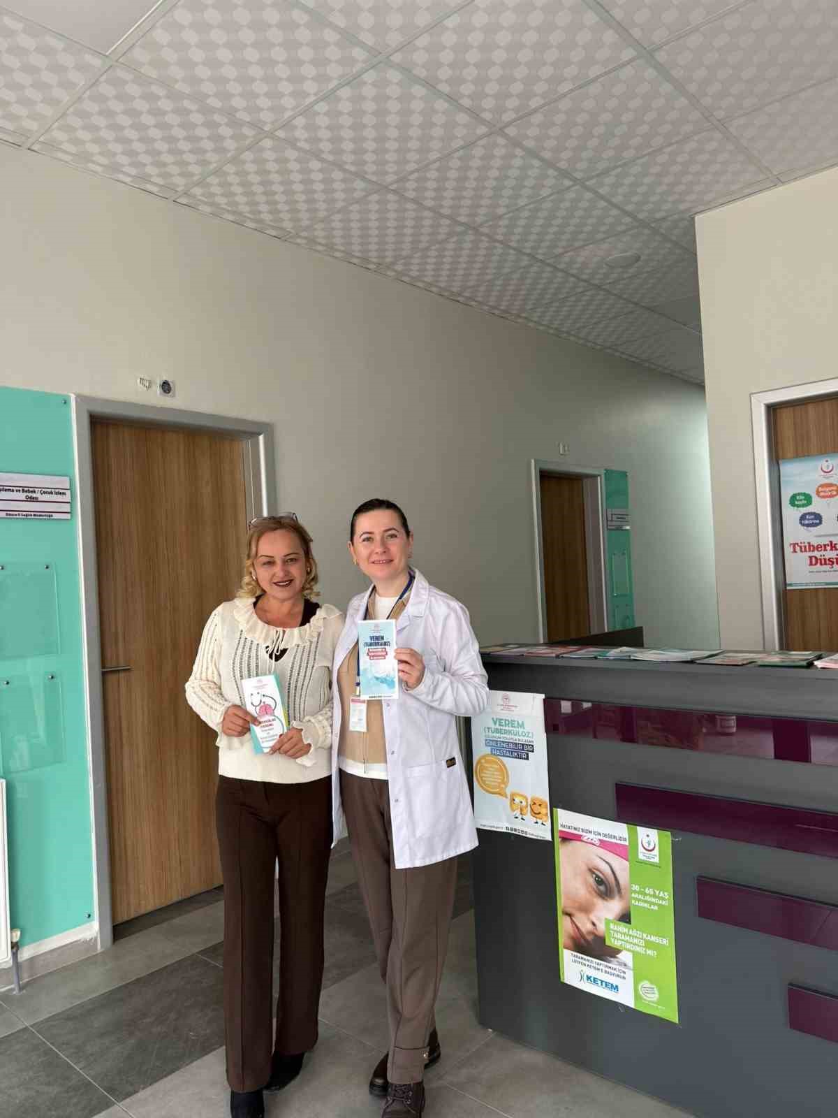 Akçakoca’da bilgilendirici sağlık çalışması
