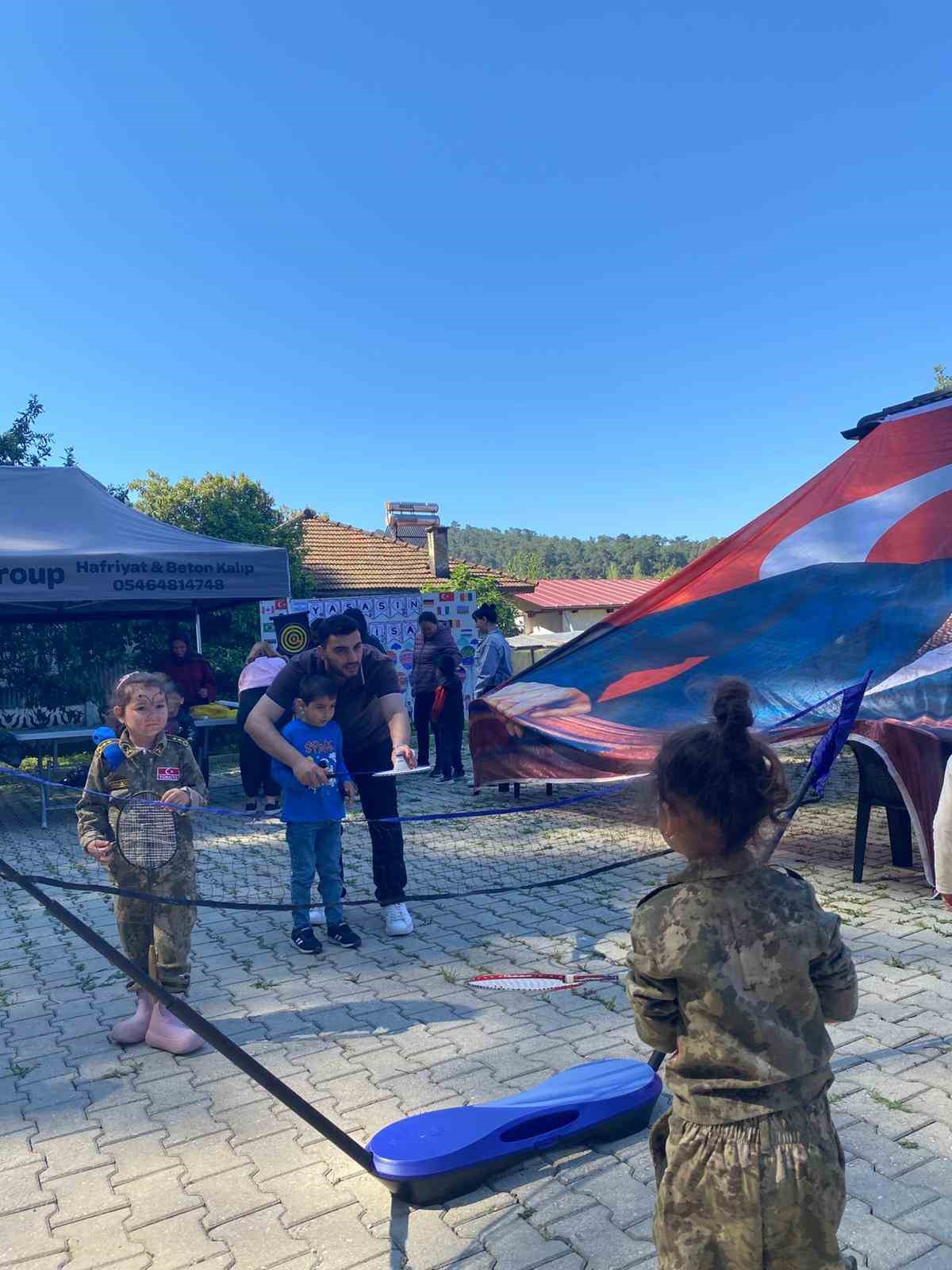 Akçapınar’daki şenlikte çocuklar hünerlerini sergiledi
