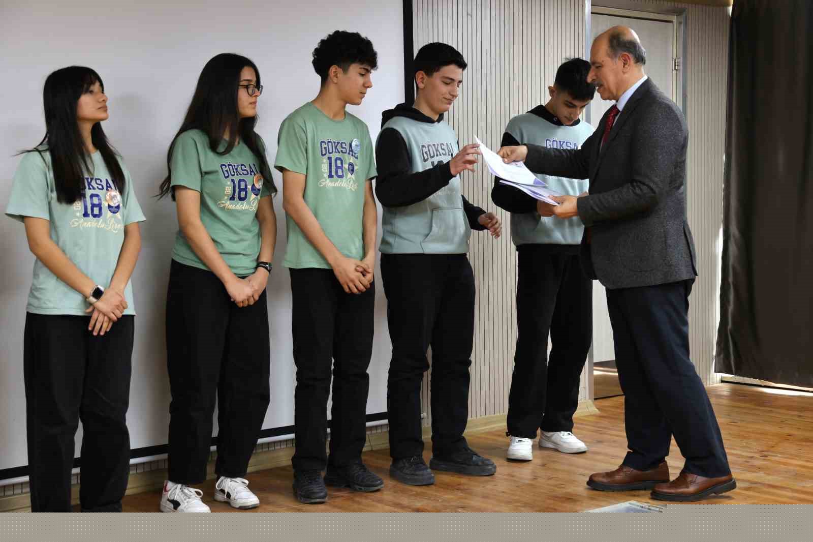 Akran zorbalığına karşı and içtiler
