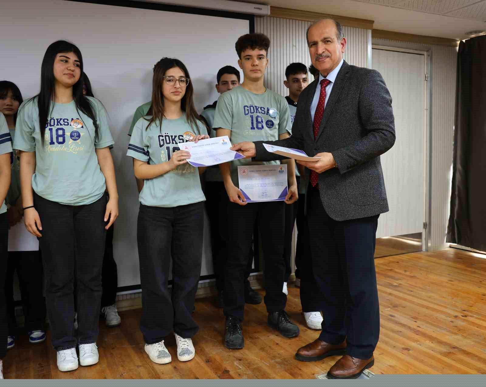 Akran zorbalığına karşı and içtiler
