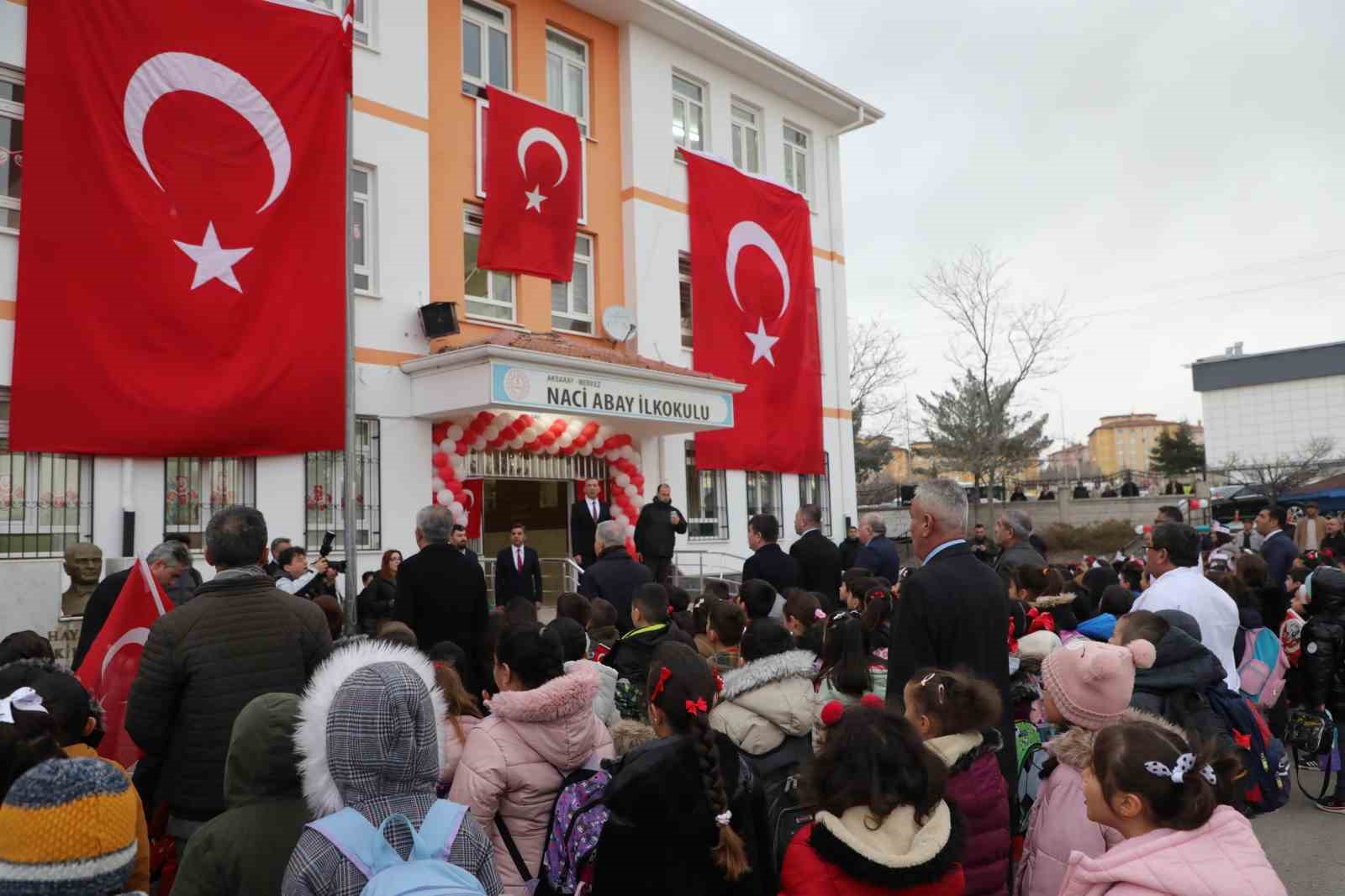 Aksaray’da 2025-2026 Eğitim Öğretim Yılı ikinci dönemi ilk ders zili çaldı
