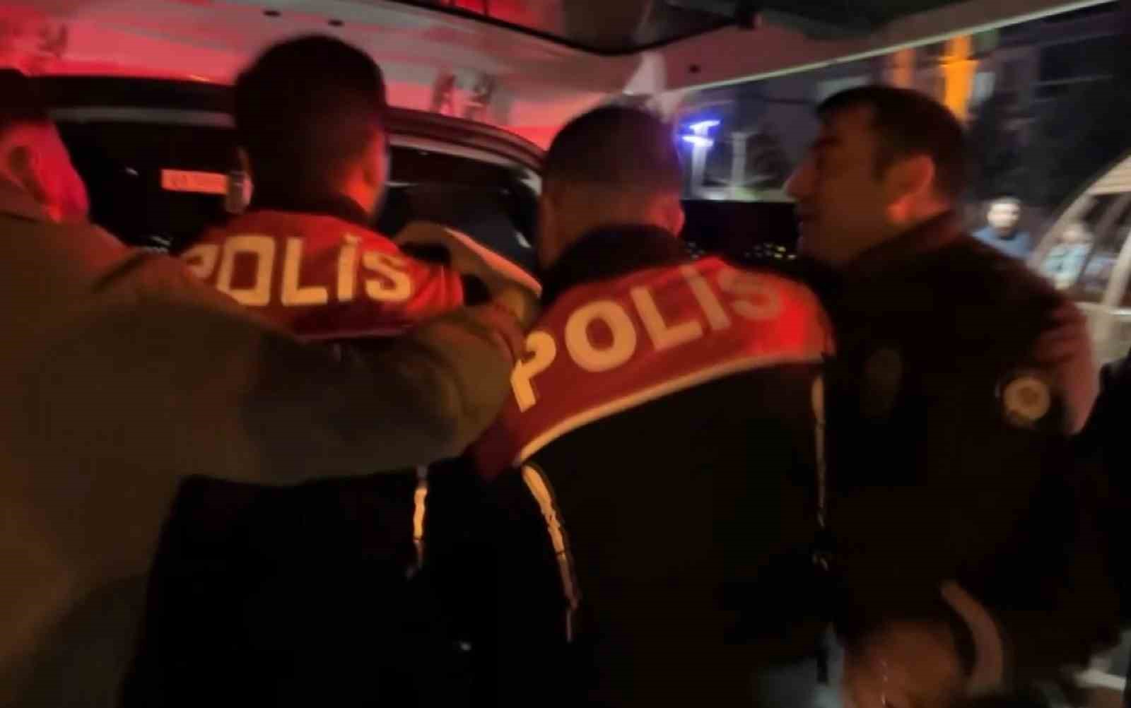 Aksaray’da "evimi bastı" kavgası polisin müdahalesiyle son buldu
