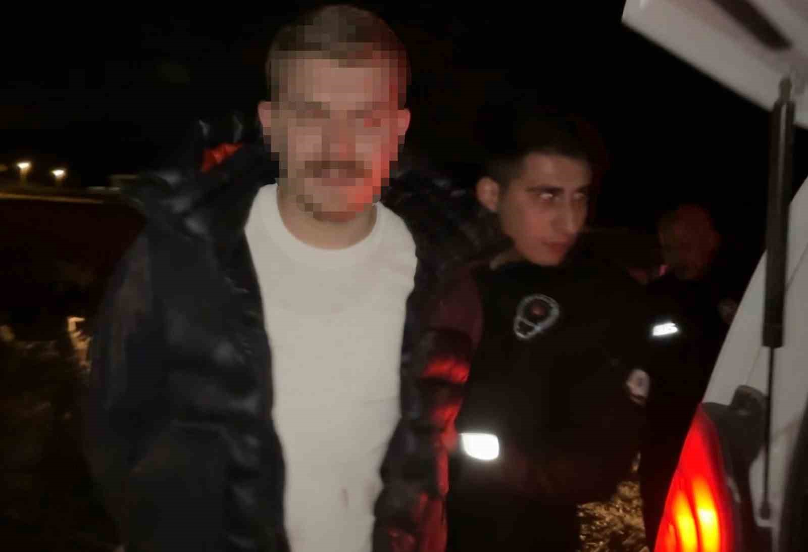 Aksaray’da film sahnelerini aratmayan kovalamaca kamerada
