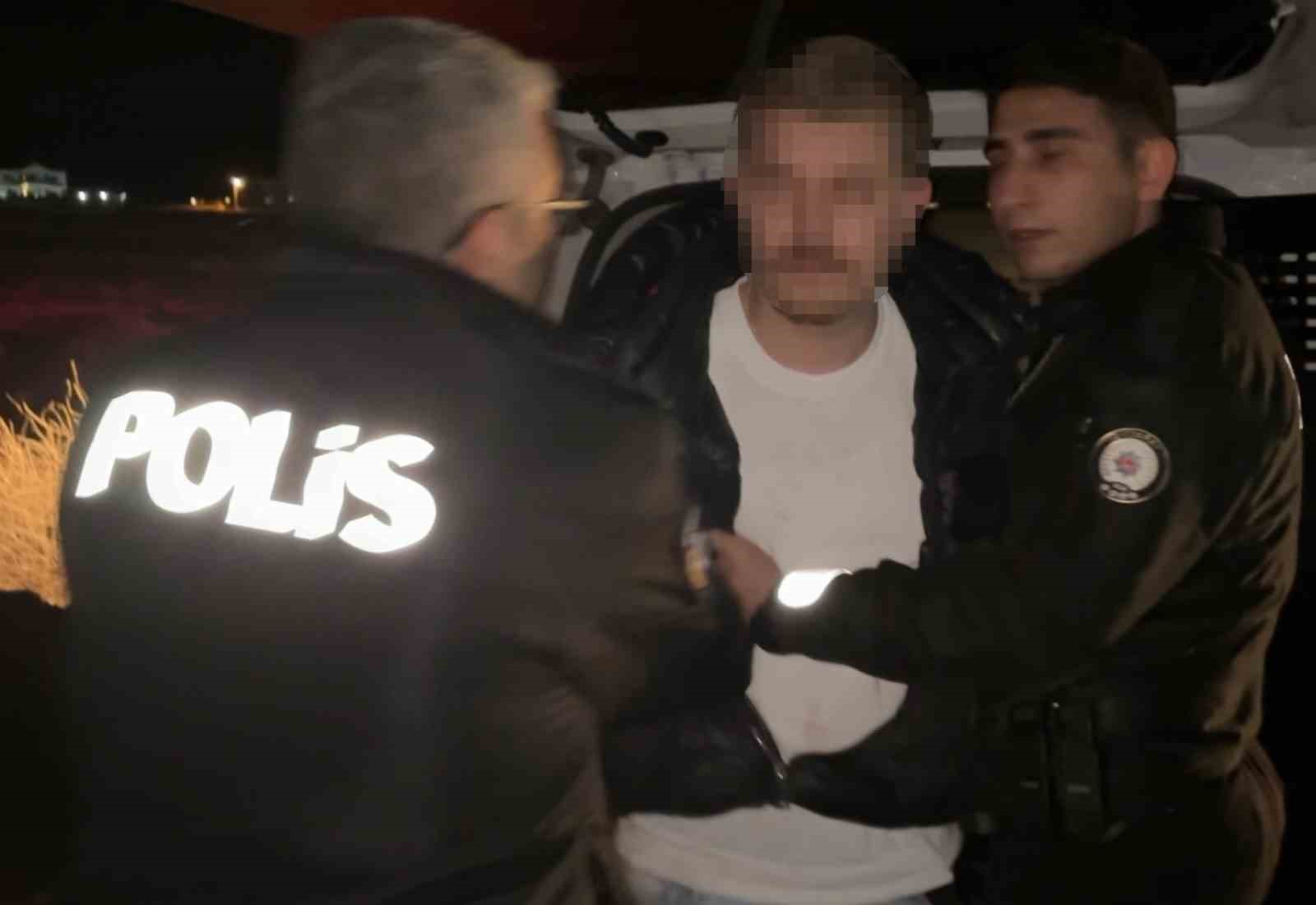 Aksaray’da film sahnelerini aratmayan kovalamaca kamerada
