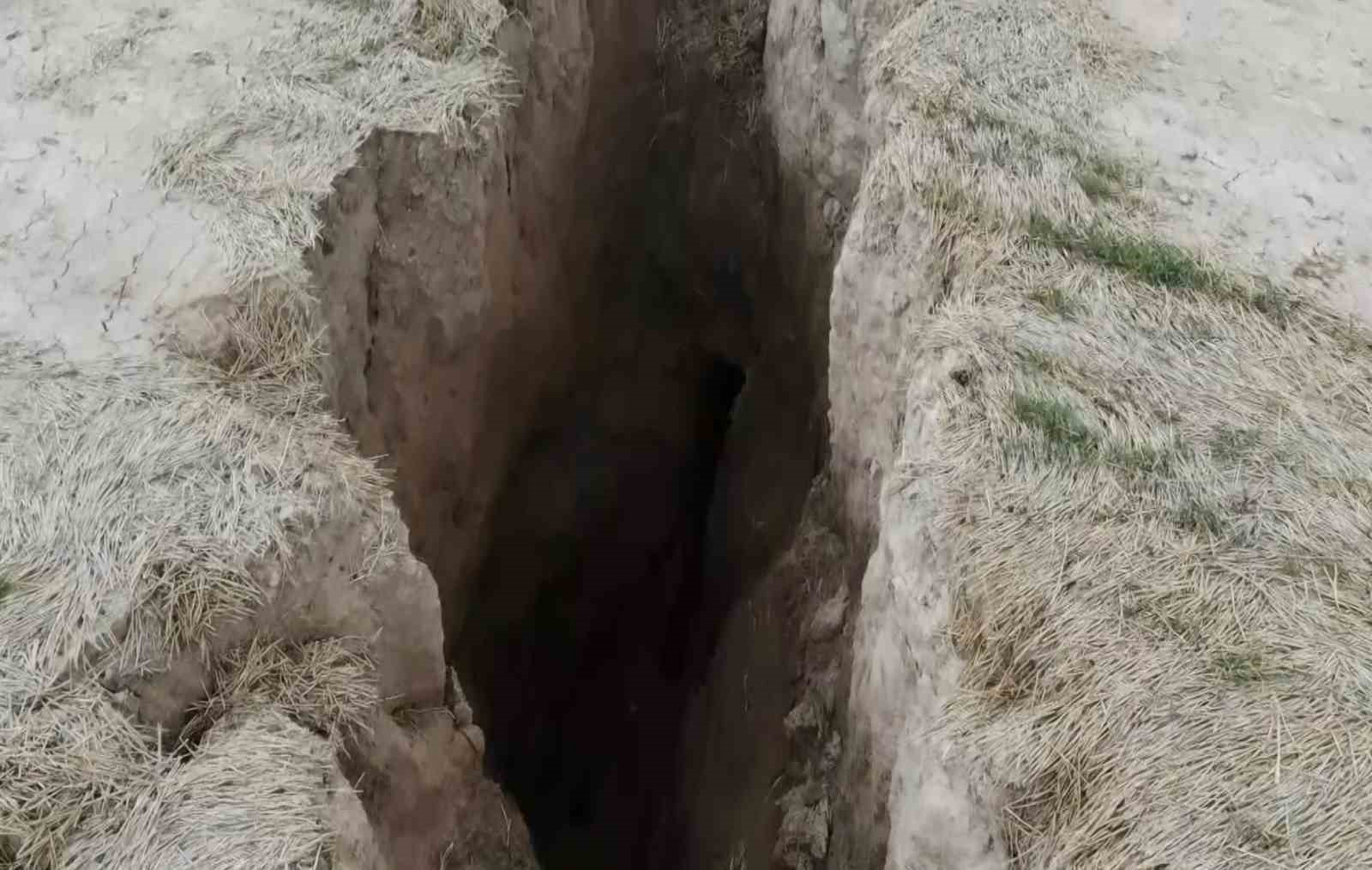 Aksaray’da korkutan obruk tehlikesi: 9’u büyük 86 obruk var
