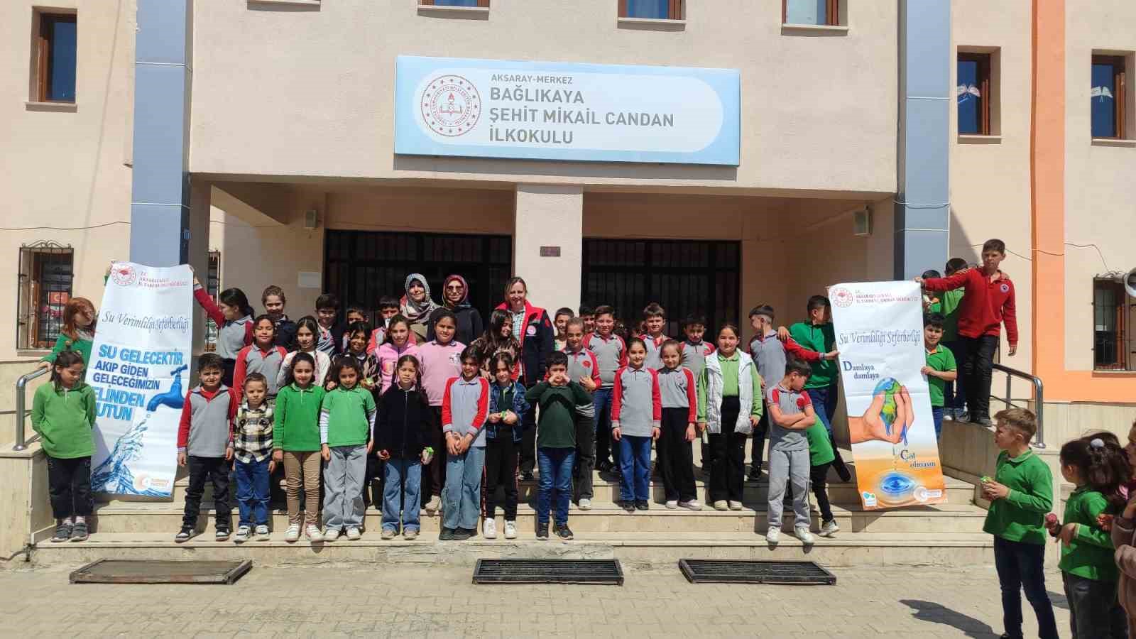 Aksaray’da su tasarrufu eğitimi sahaya taşındı
