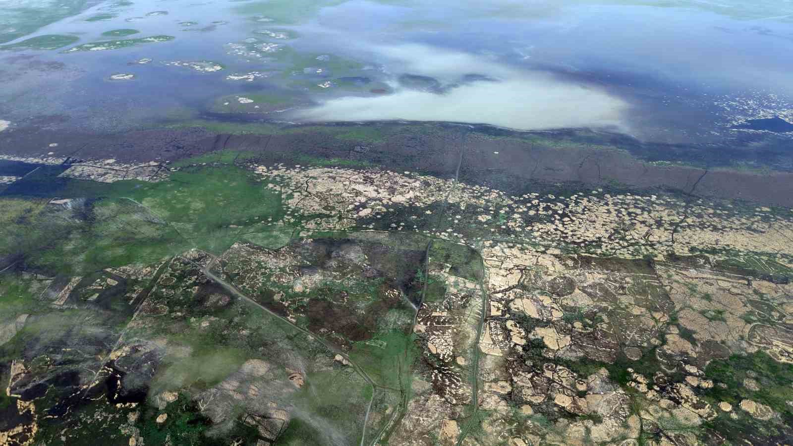 Akşehir Gölü 8 yıl aradan sonra su tutmaya başladı
