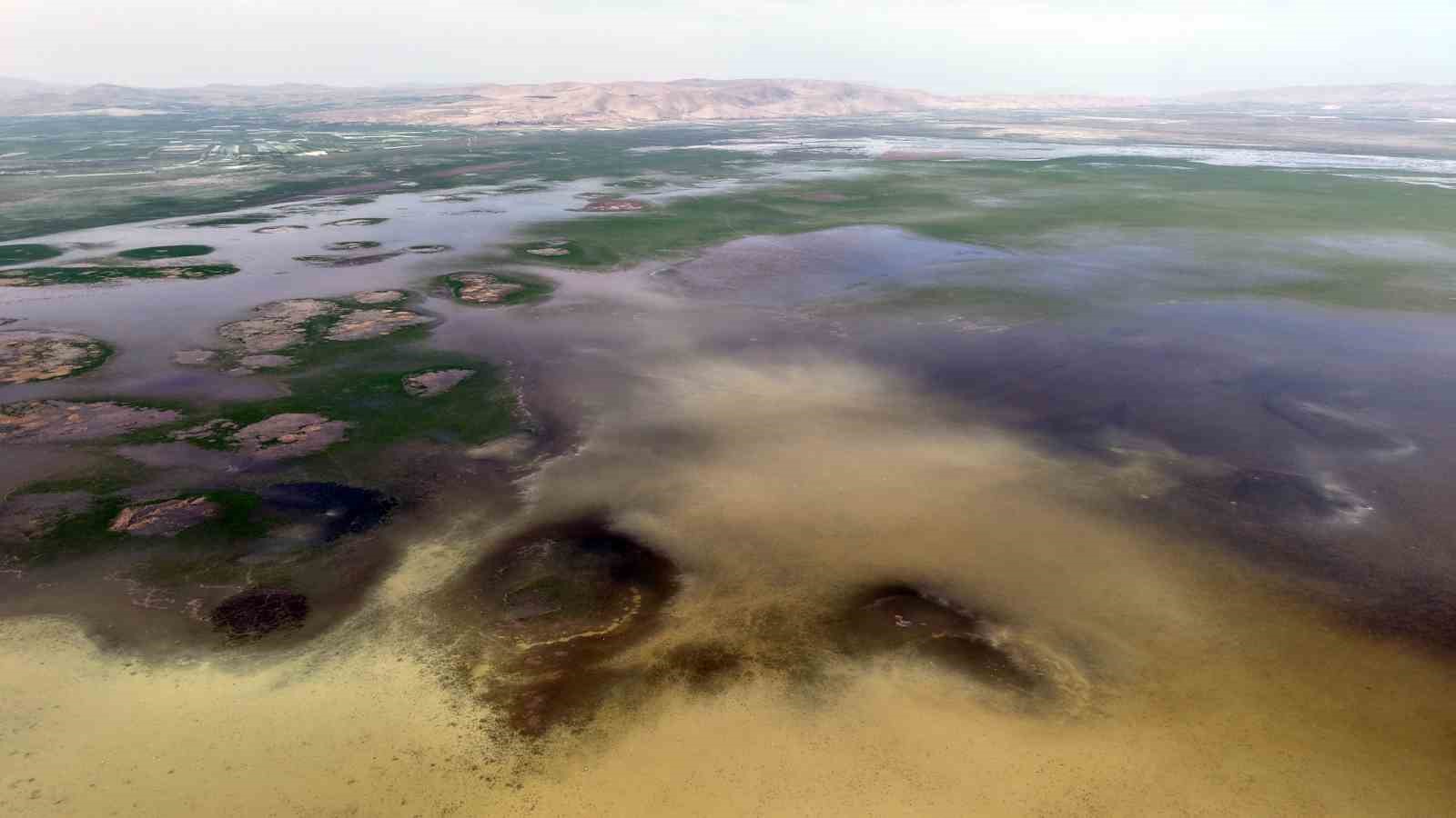 Akşehir Gölü 8 yıl aradan sonra su tutmaya başladı
