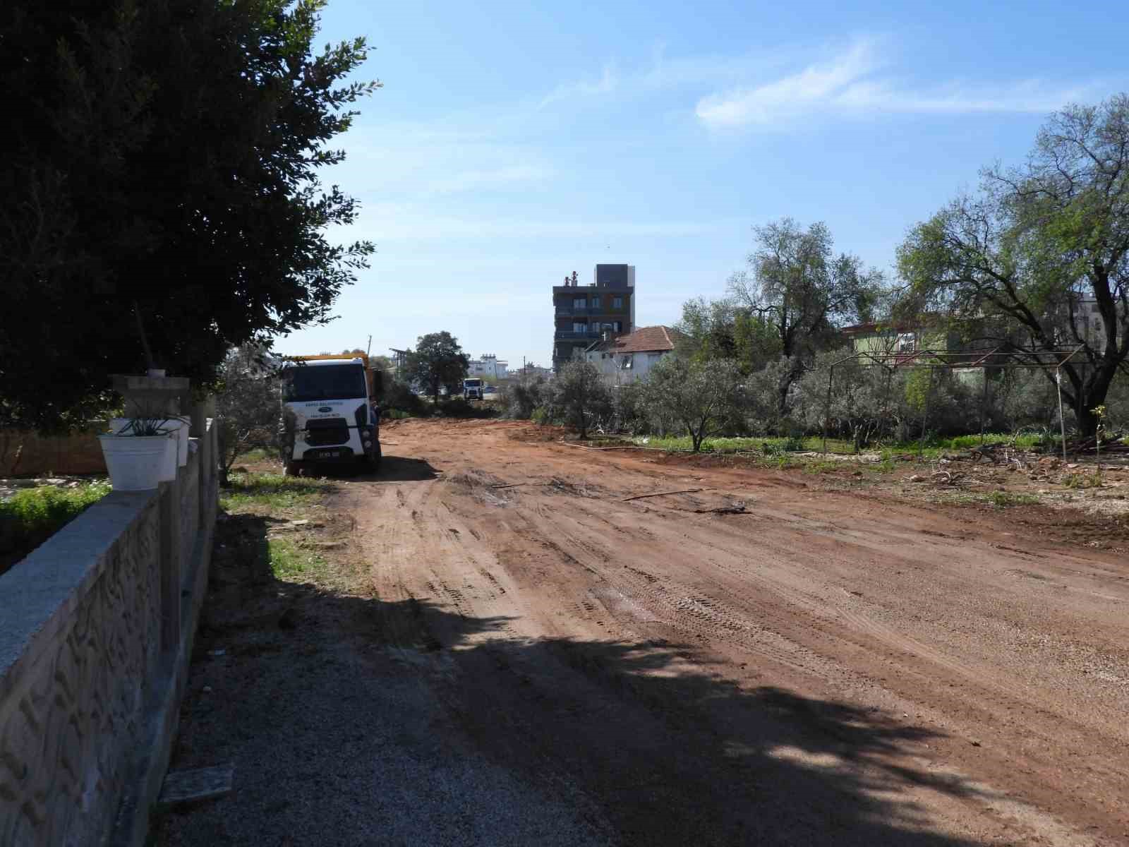 Aktoprak’ta yeni sokak kullanıma açıldı
