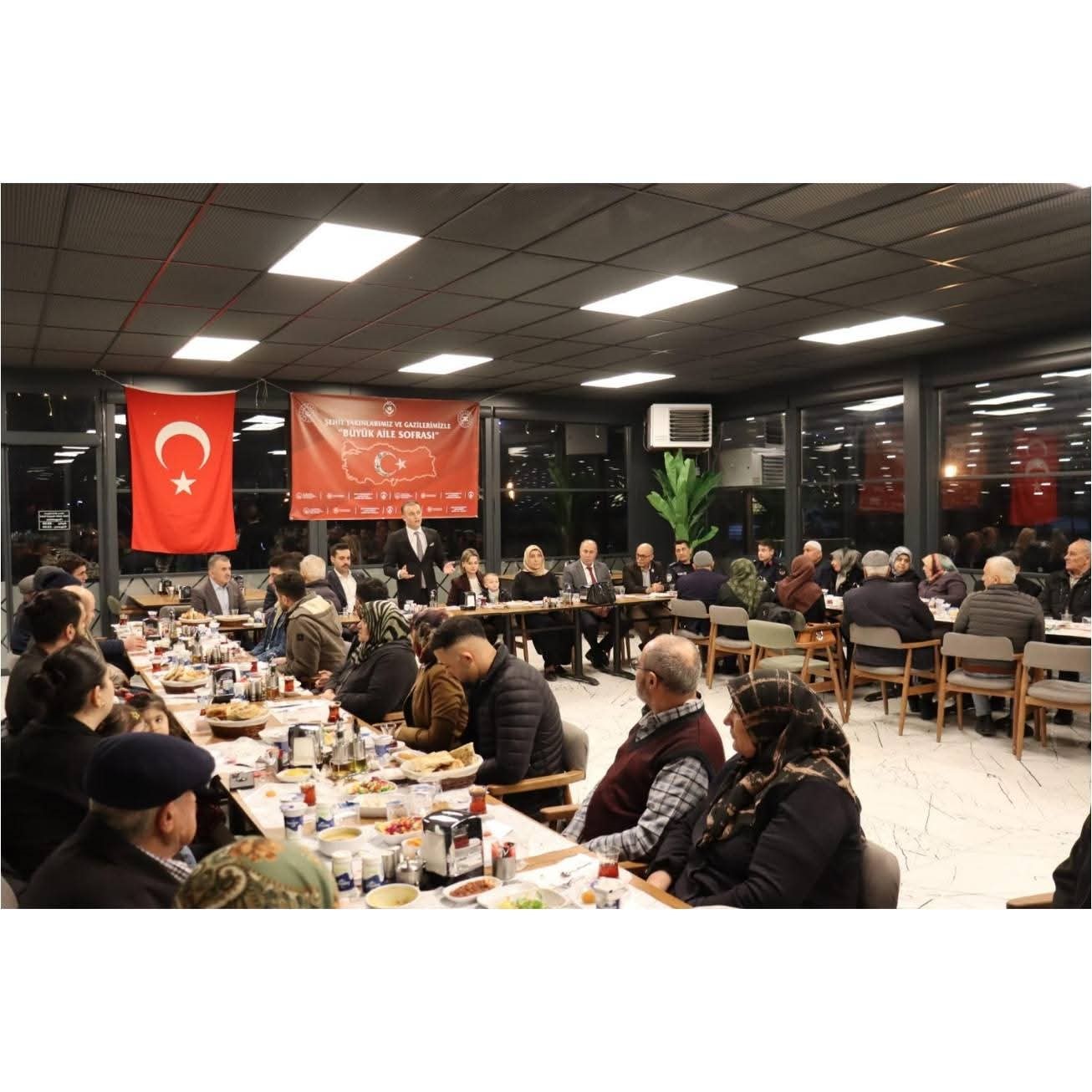 Alaca’da şehit aileleri ve gaziler iftarda buluştu
