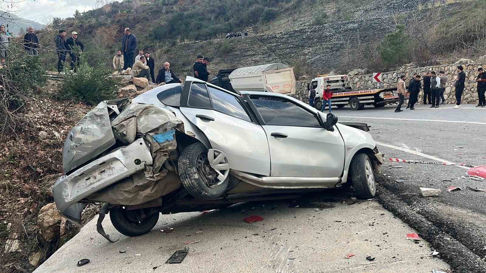 Alanya’da 1 kişinin öldüğü kazada tır şoförü tutuklandı
