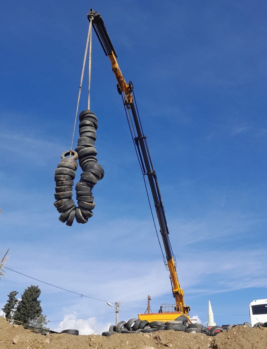 Alanya’da 6 yılda 30 tır atık araç lastiği, geri dönüşümle ekonomiye kazandırıldı
