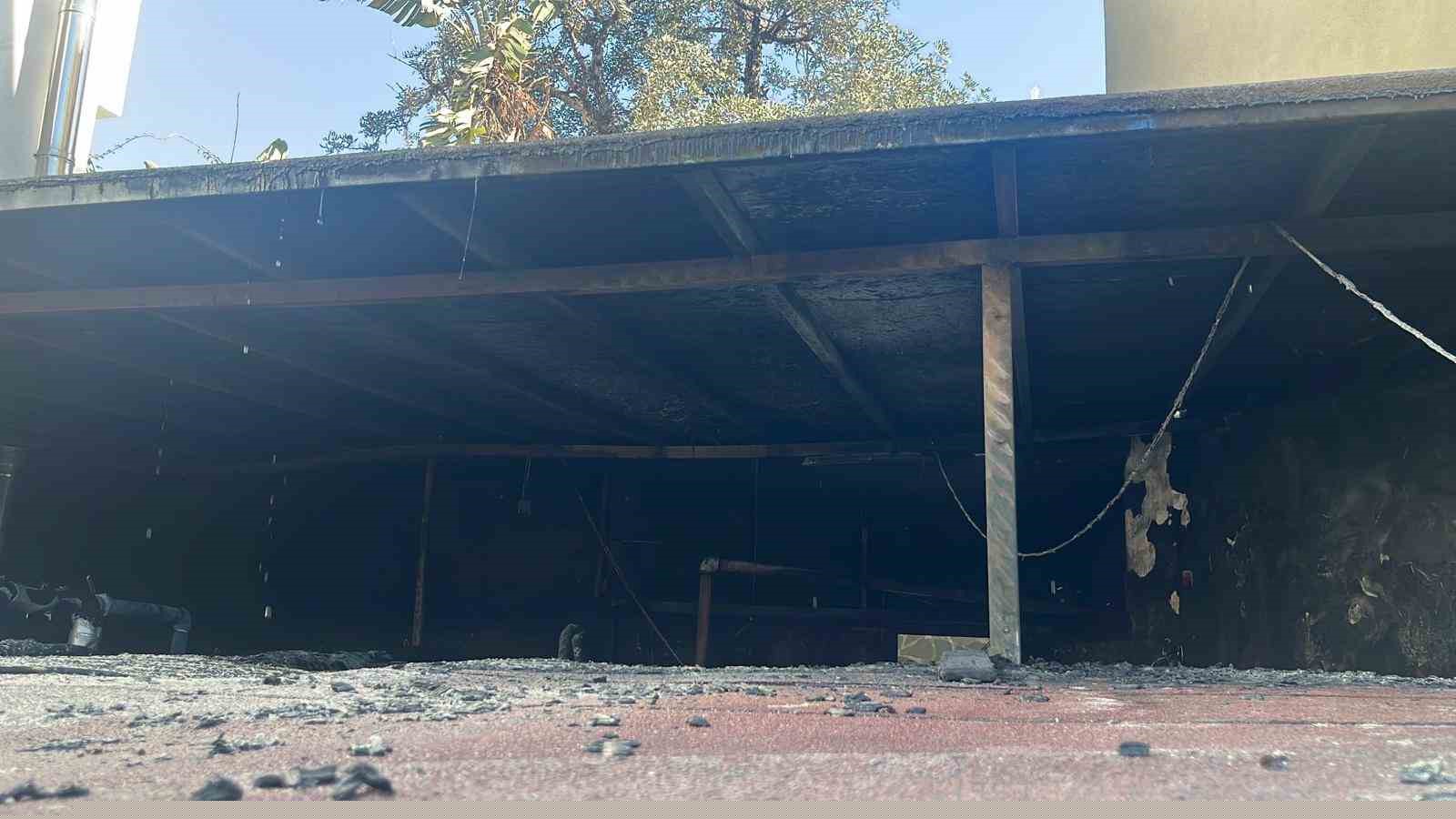 Alanya’da otelin kazan dairesinde çıkan yangın korkuttu
