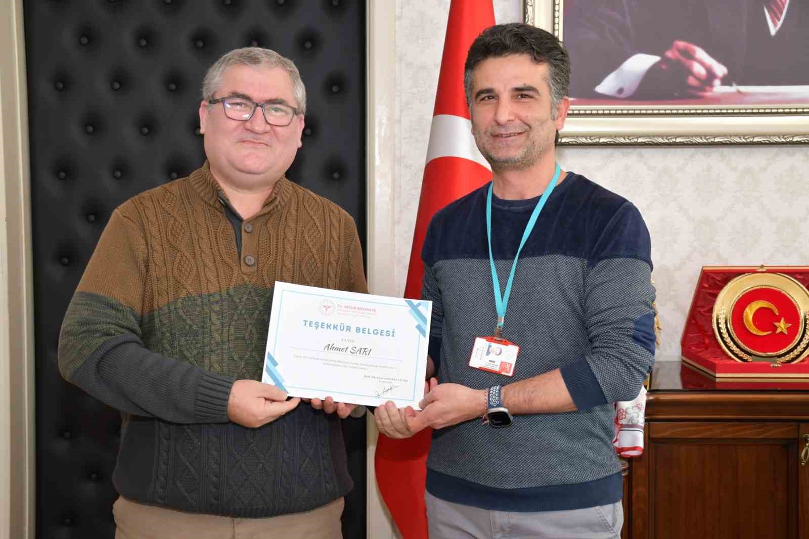 Alanya’da sağlık çalışanları satranç turnuvasında bir araya geldi
