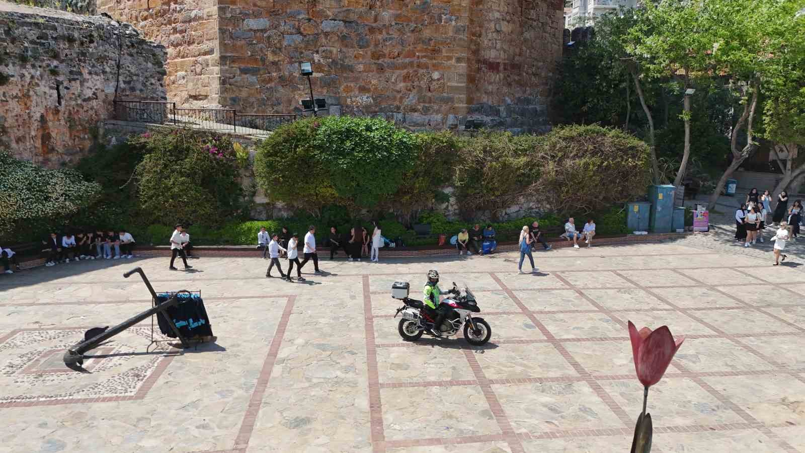 Alanya’dan kutsal topraklara motosikletle 7 bin kilometrelik yolculuk
