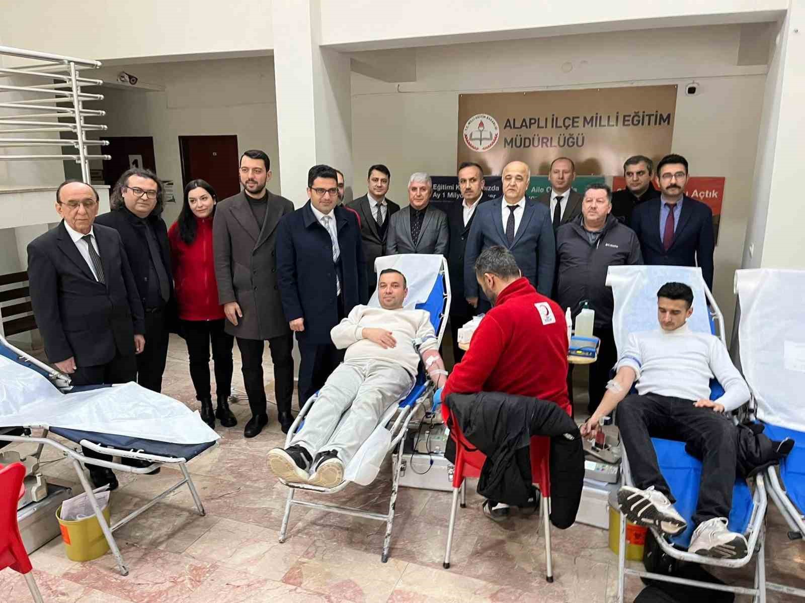 Alaplı Kaymakamlığı’nda kan bağışı etkinliği düzenlendi
