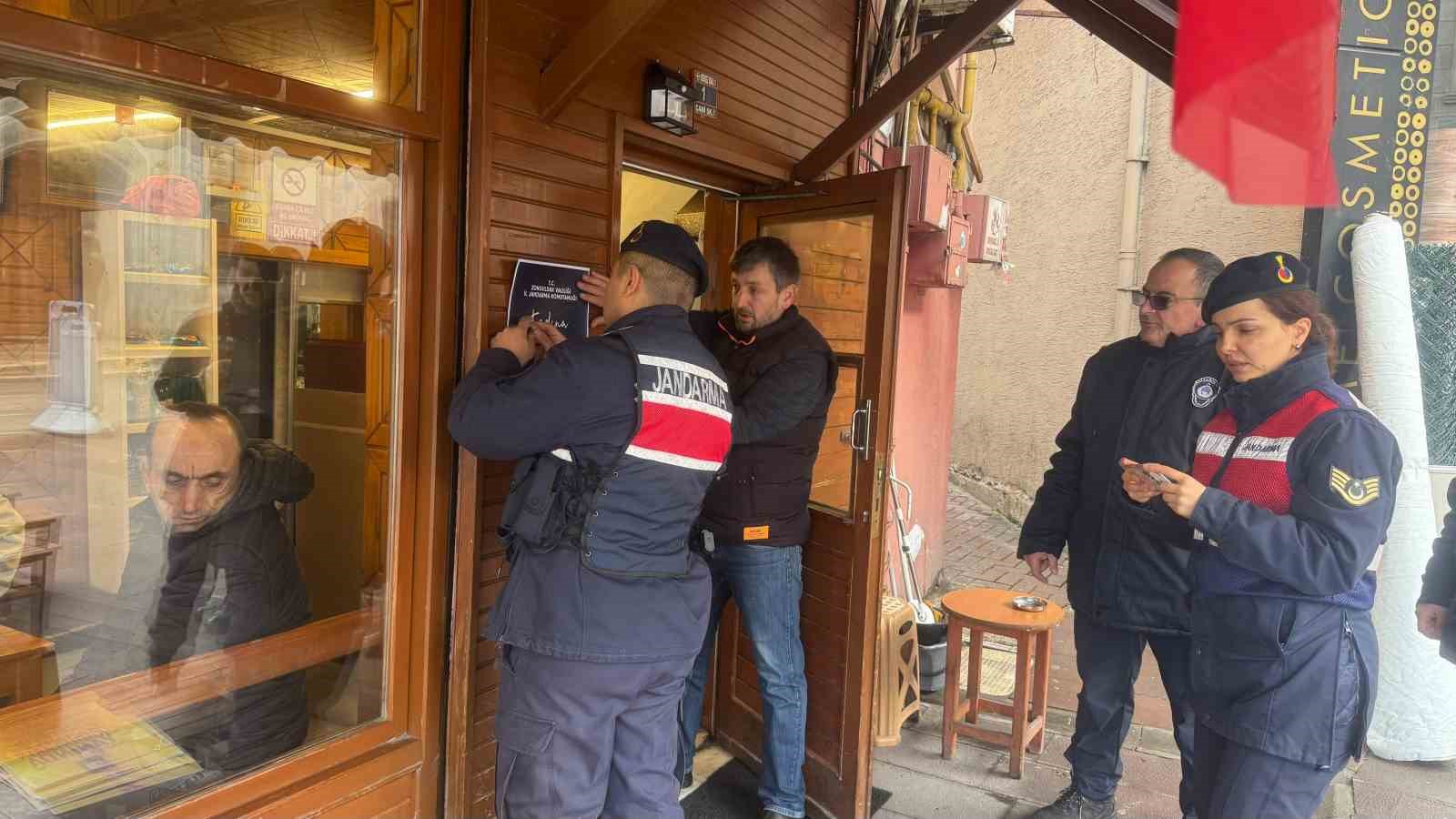 Alaplı’da jandarmadan kadına şiddete karşı tek dokunuş
