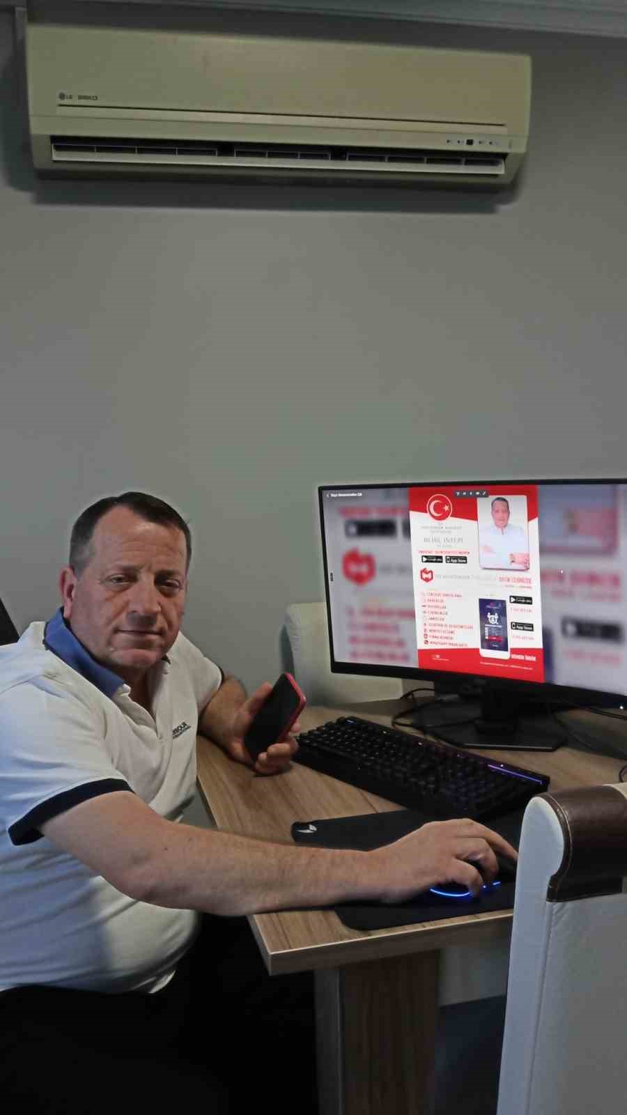 Alaplı’da tebligat mağduru muhtar, "E-Muhtar" uygulamasını hayata geçirdi
