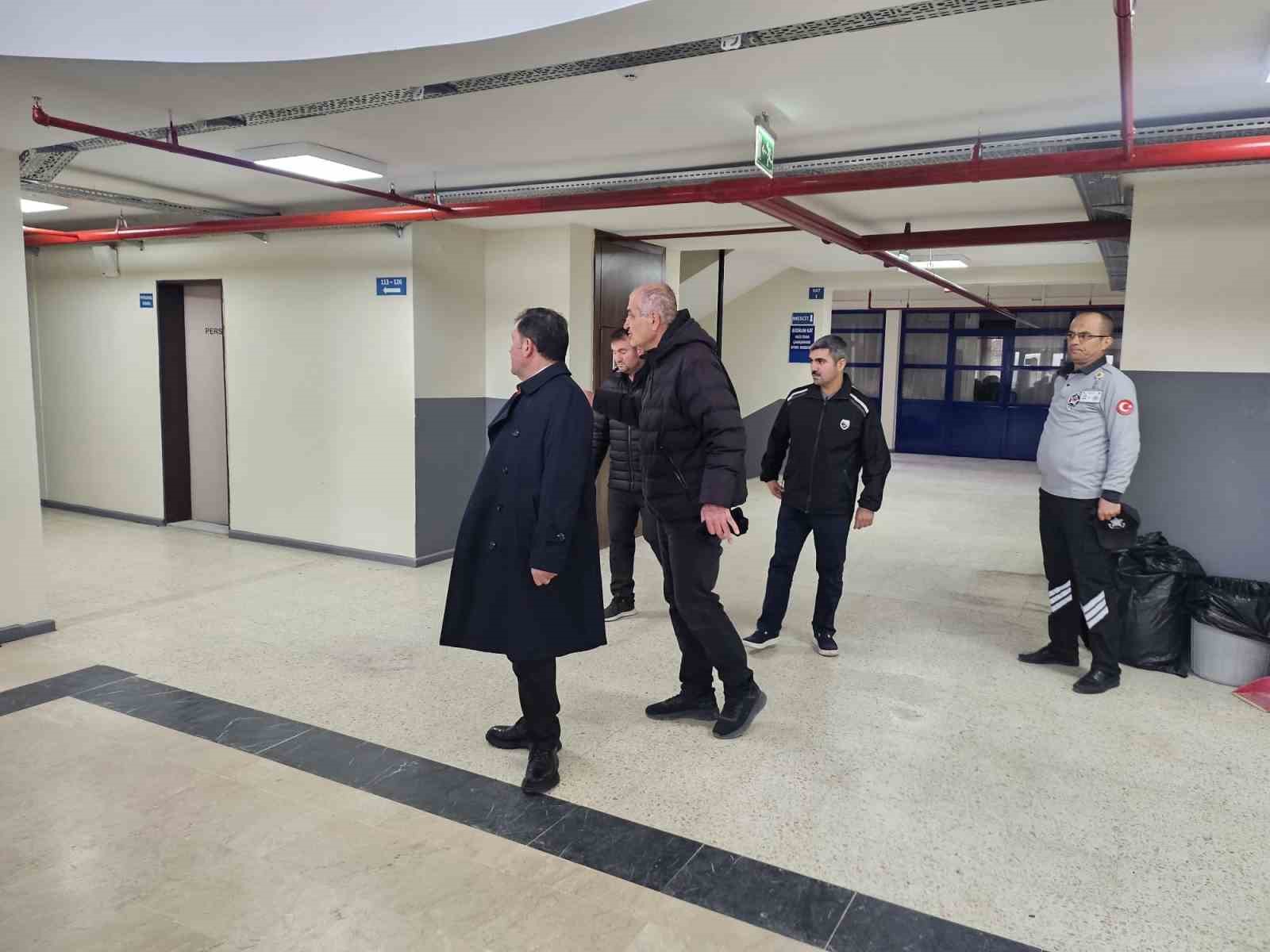 Ali İhsan Kabakcı incelemelerini sürdürüyor
