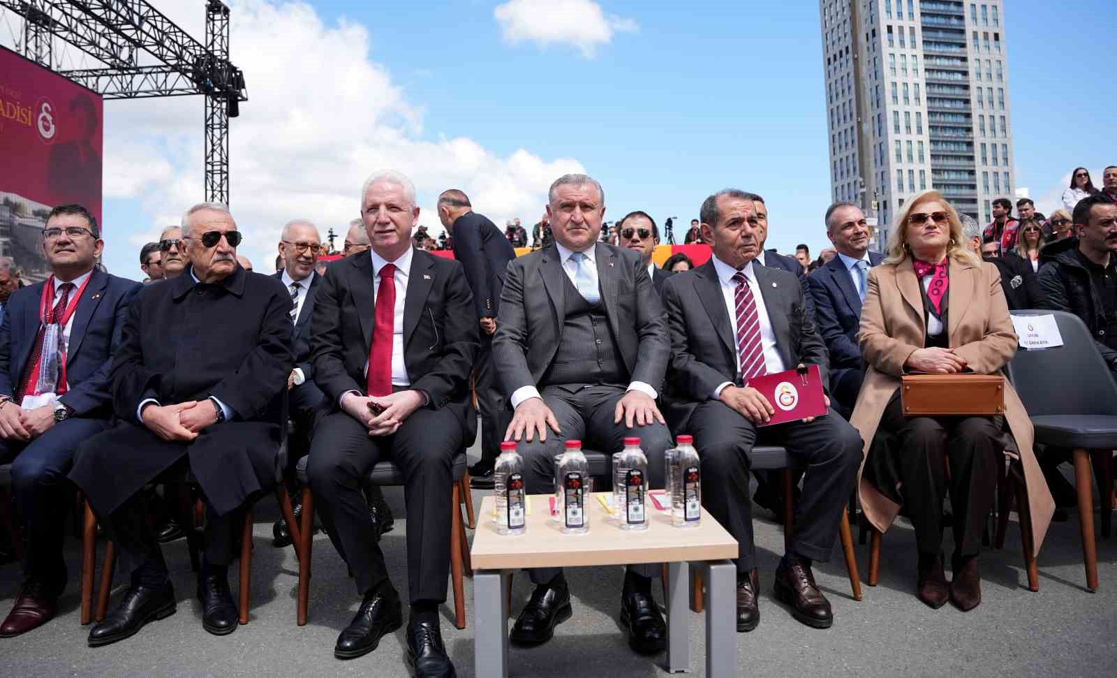 Ali Sami Yen Spor Kompleksi Aslantepe Vadisi’nin temel atma töreni yapıldı
