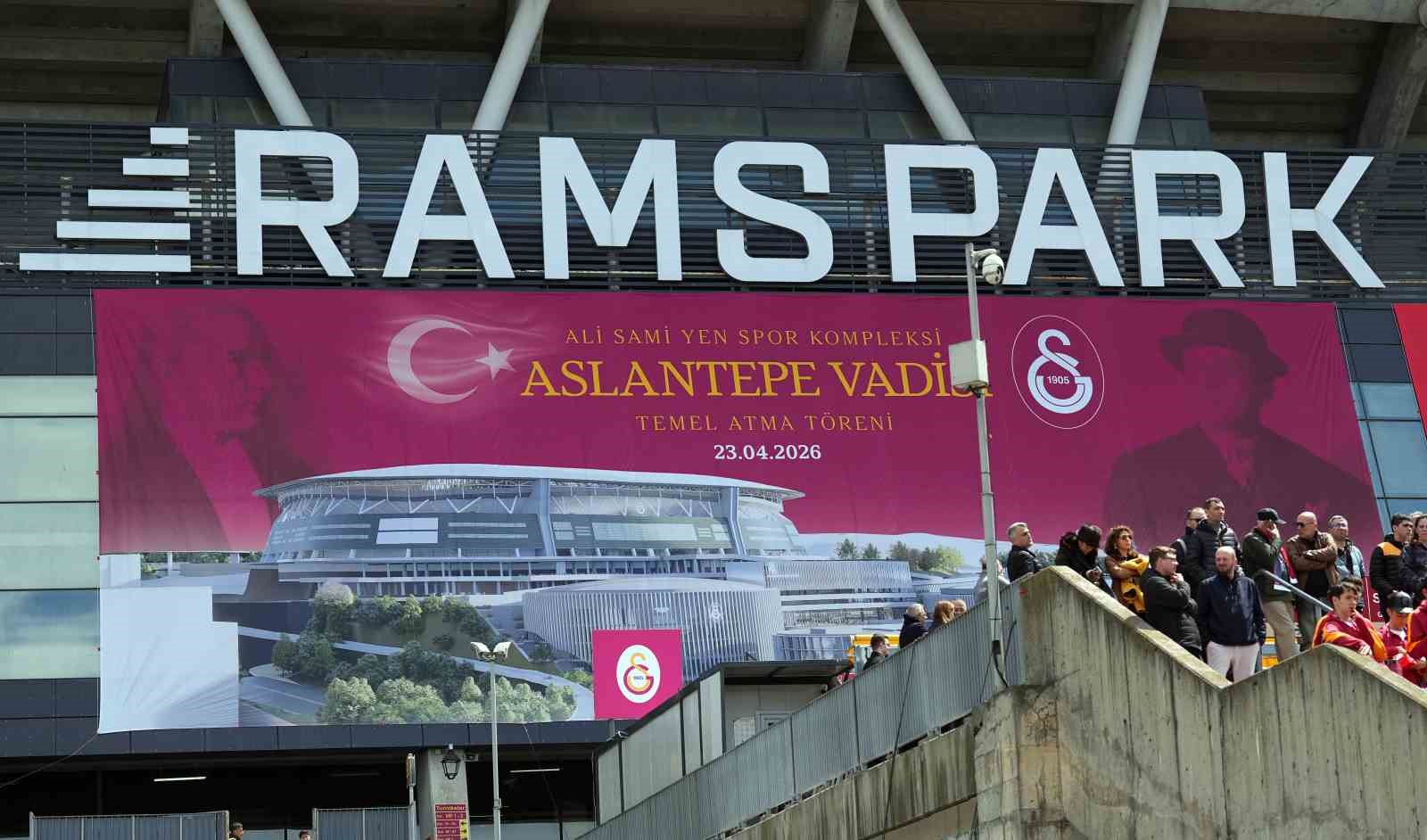 Ali Sami Yen Spor Kompleksi Aslantepe Vadisi’nin temel atma töreni yapıldı
