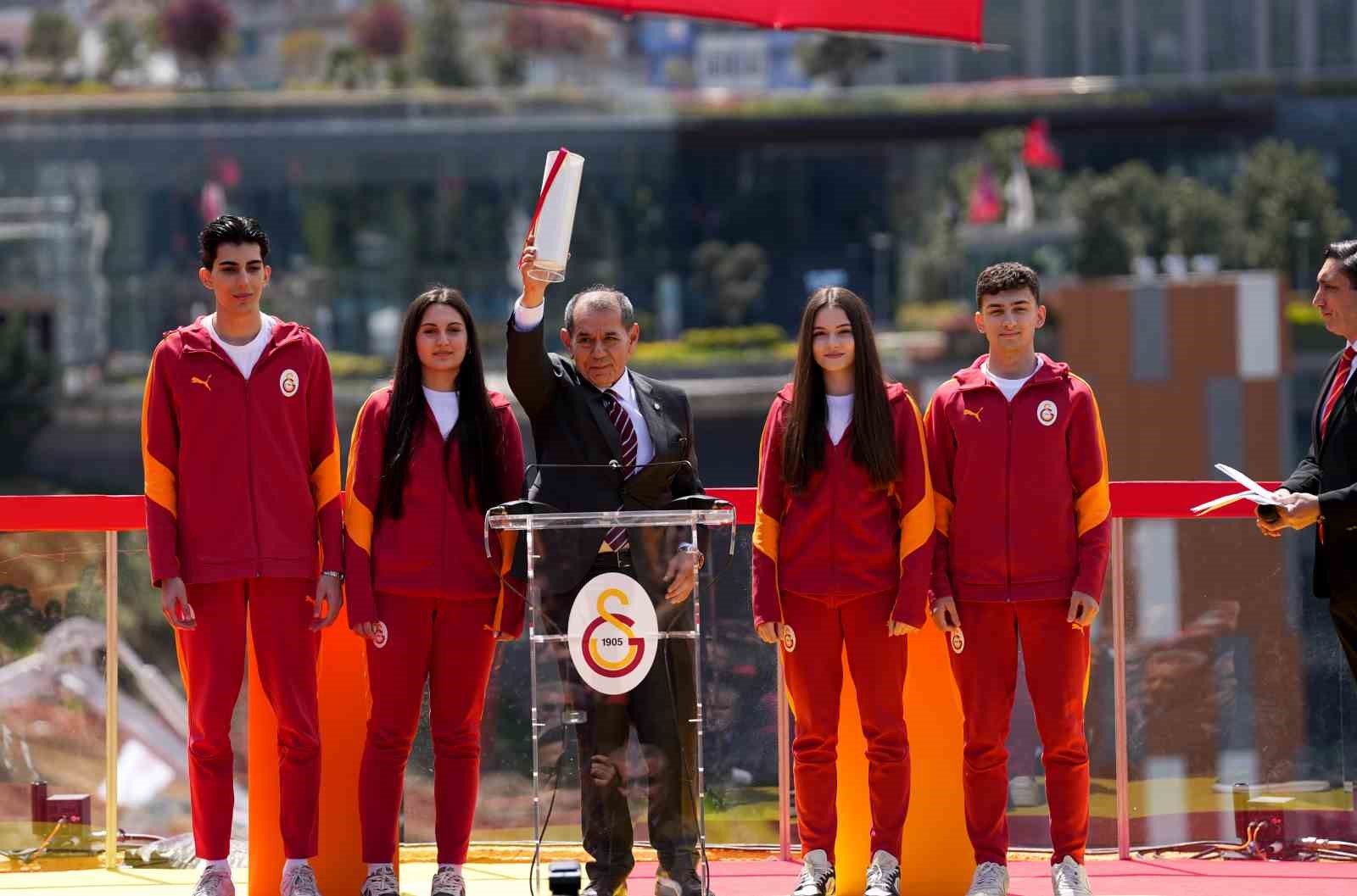 Ali Sami Yen Spor Kompleksi Aslantepe Vadisi’nin temel atma töreni yapıldı
