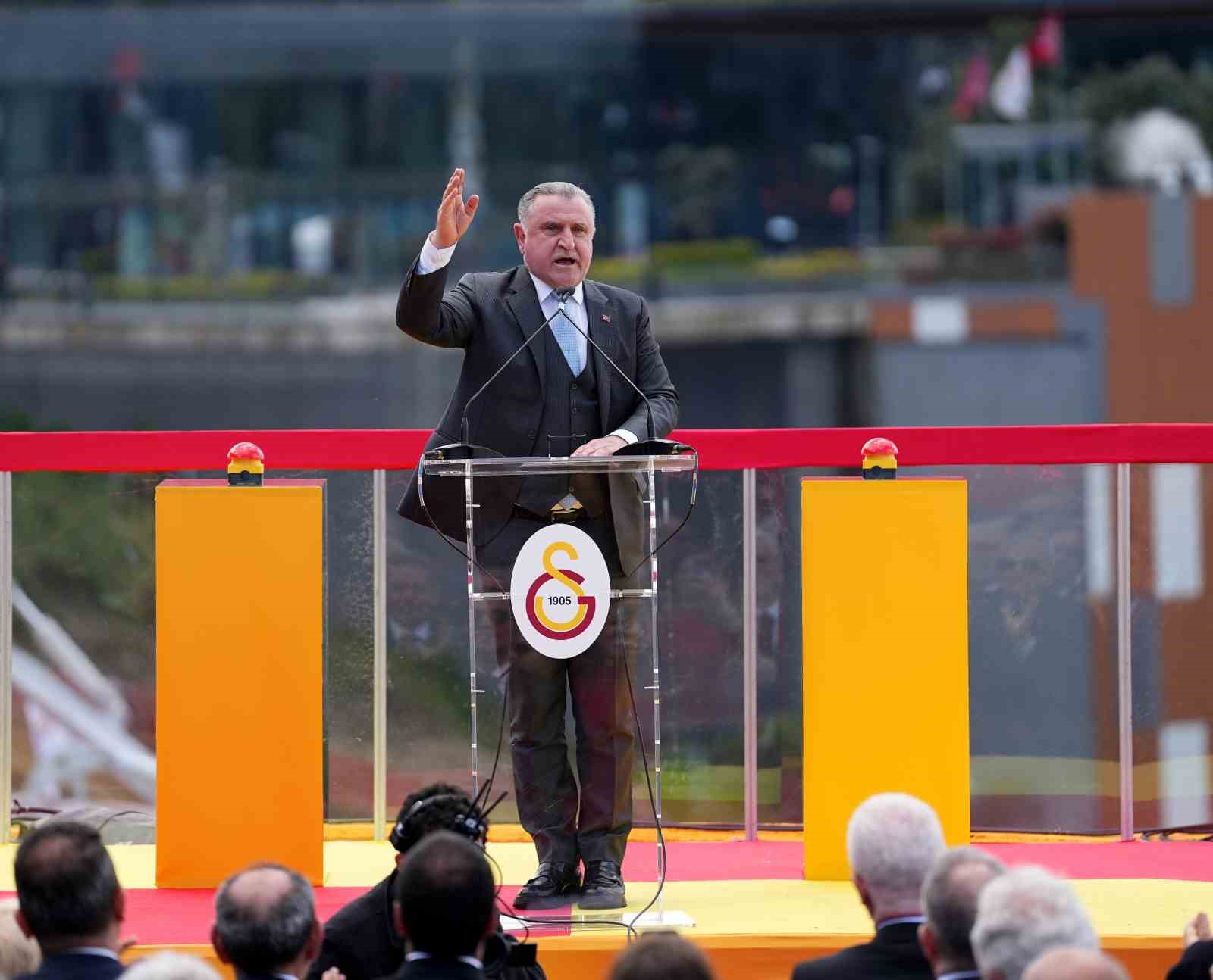 Ali Sami Yen Spor Kompleksi Aslantepe Vadisi’nin temel atma töreni yapıldı
