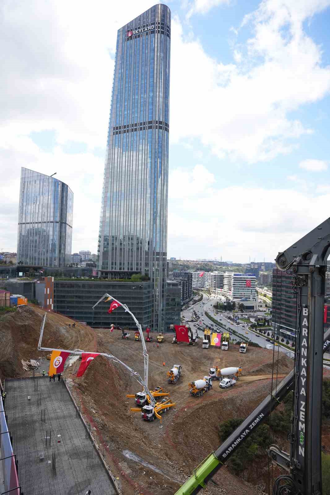 Ali Sami Yen Spor Kompleksi Aslantepe Vadisi’nin temel atma töreni yapıldı
