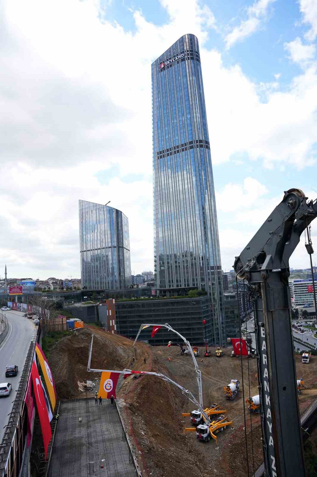 Ali Sami Yen Spor Kompleksi Aslantepe Vadisi’nin temel atma töreni yapıldı
