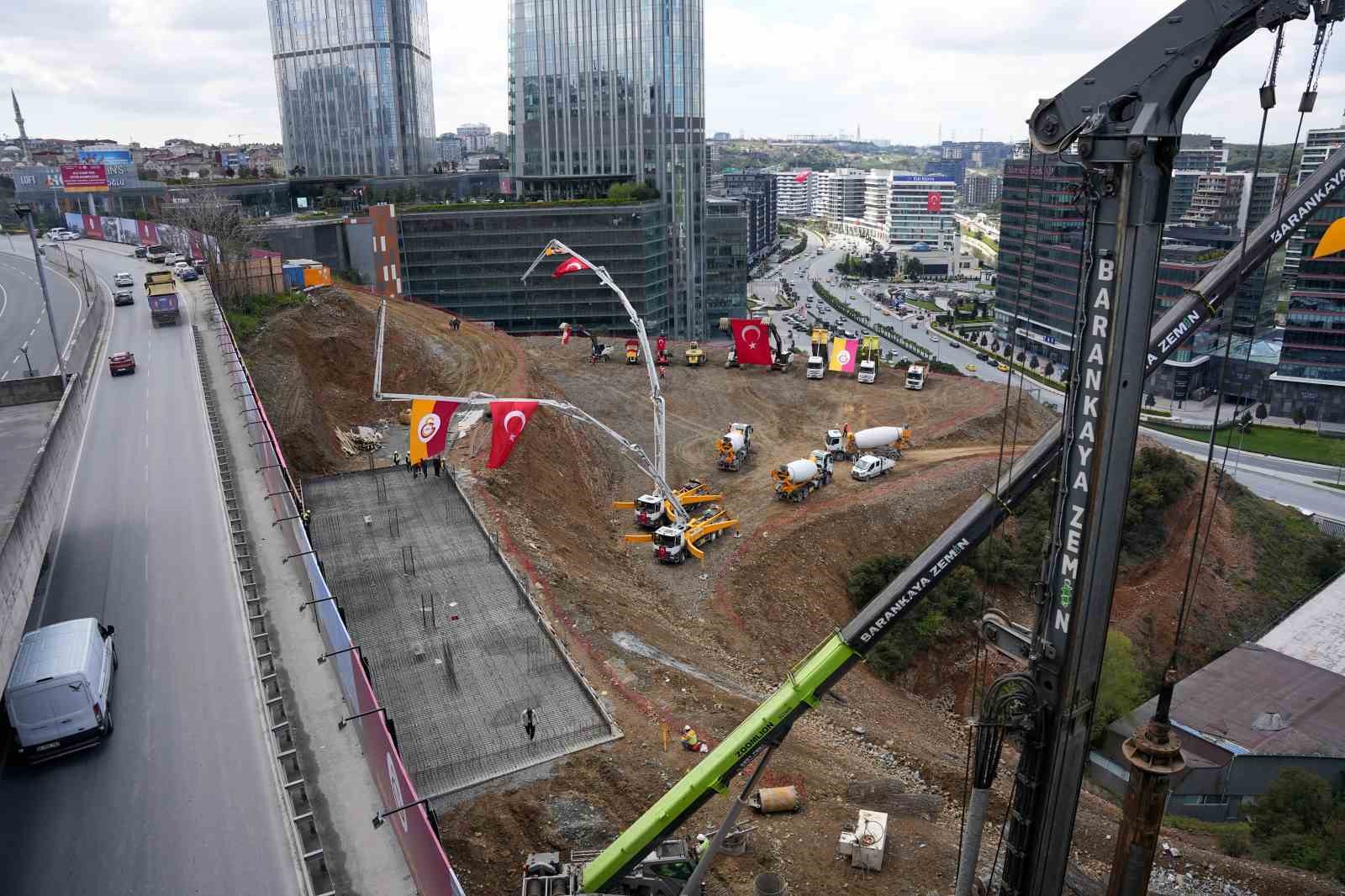 Ali Sami Yen Spor Kompleksi Aslantepe Vadisi’nin temel atma töreni yapıldı

